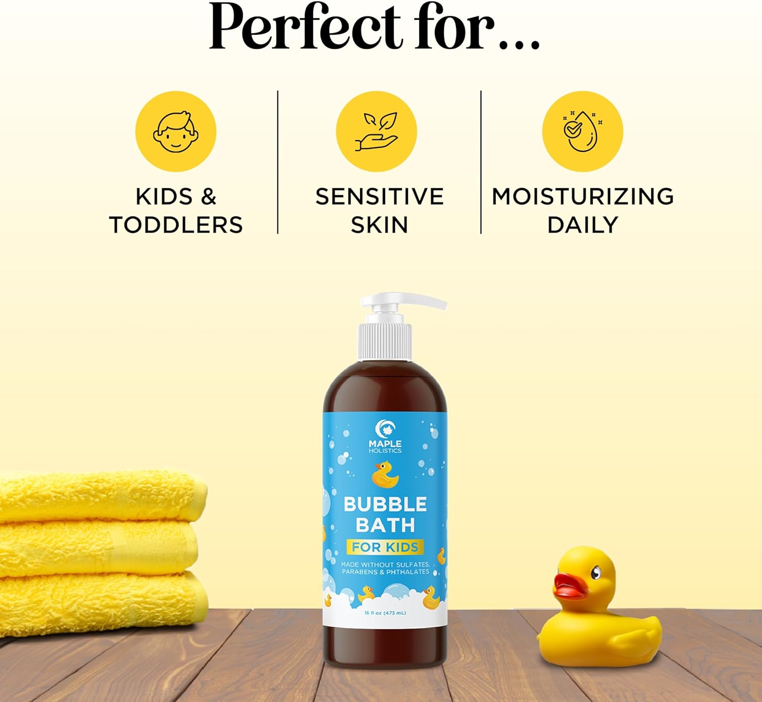 Luxury Nighttime Bubble Bath for Women - Aromatherapy Sleep Bath Soak for Women Relaxing and Nourishing Vegan Formula with Lavender Essential Oil and Shea Butter - Sulfate Paraben and Phthalate Free