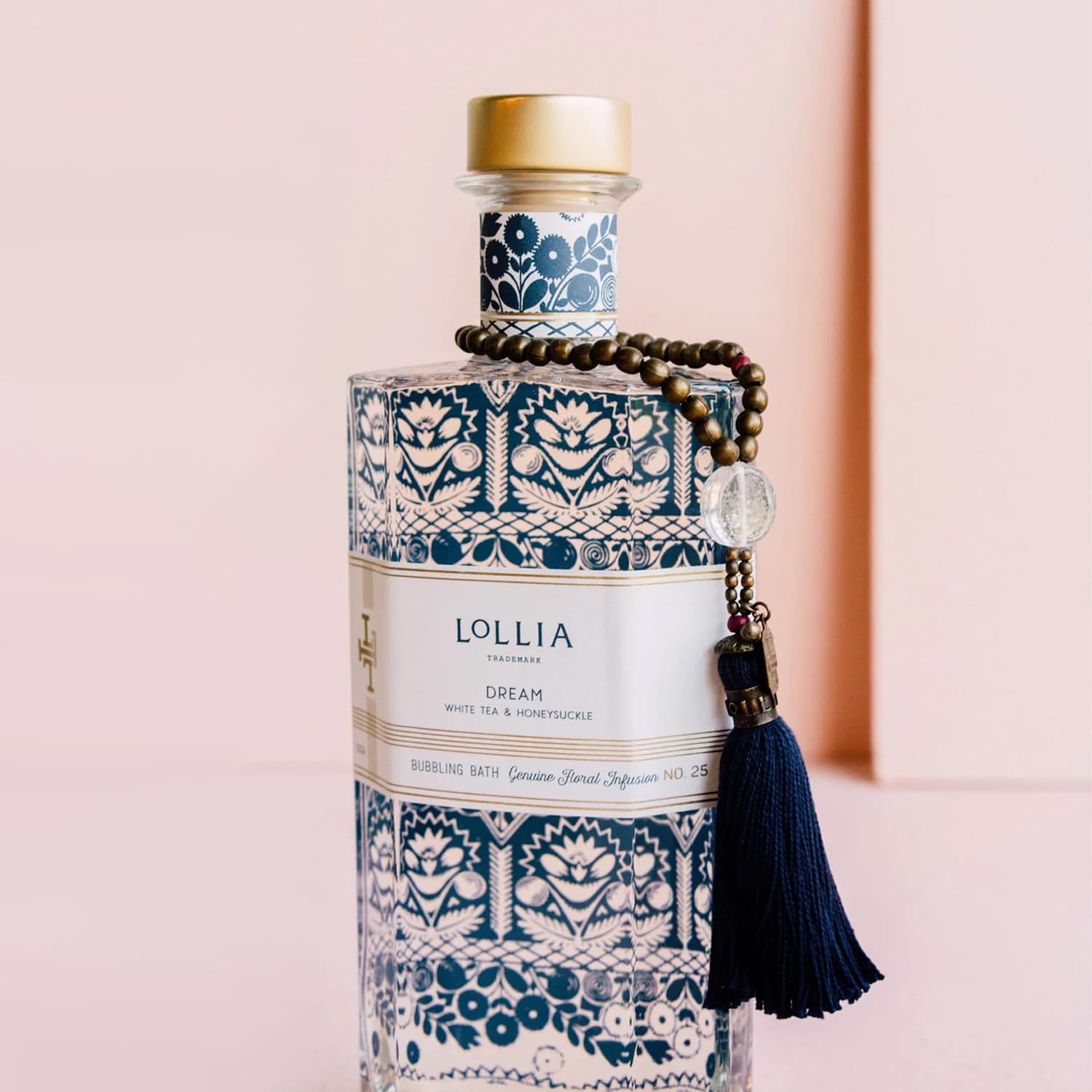 Lollia Bubble Bath, 25 fl. oz. – Soothing & Moisture-Rich Bubble Bath, Hydrating Ingredients, Enchanting Floral Bubble Bath for Women