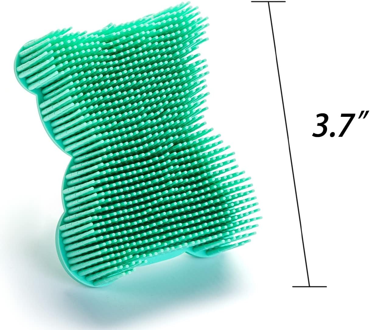 Premium Sensory Brush for Kids or Autism,Soft Silicone Body Scrubber,2 in 1 Sensory Room Occupational Therapy Sensory Brushes,Silicone Loofah,Pets Shower Brush Bath Brush Shampoo Brush(Whale-Teal)