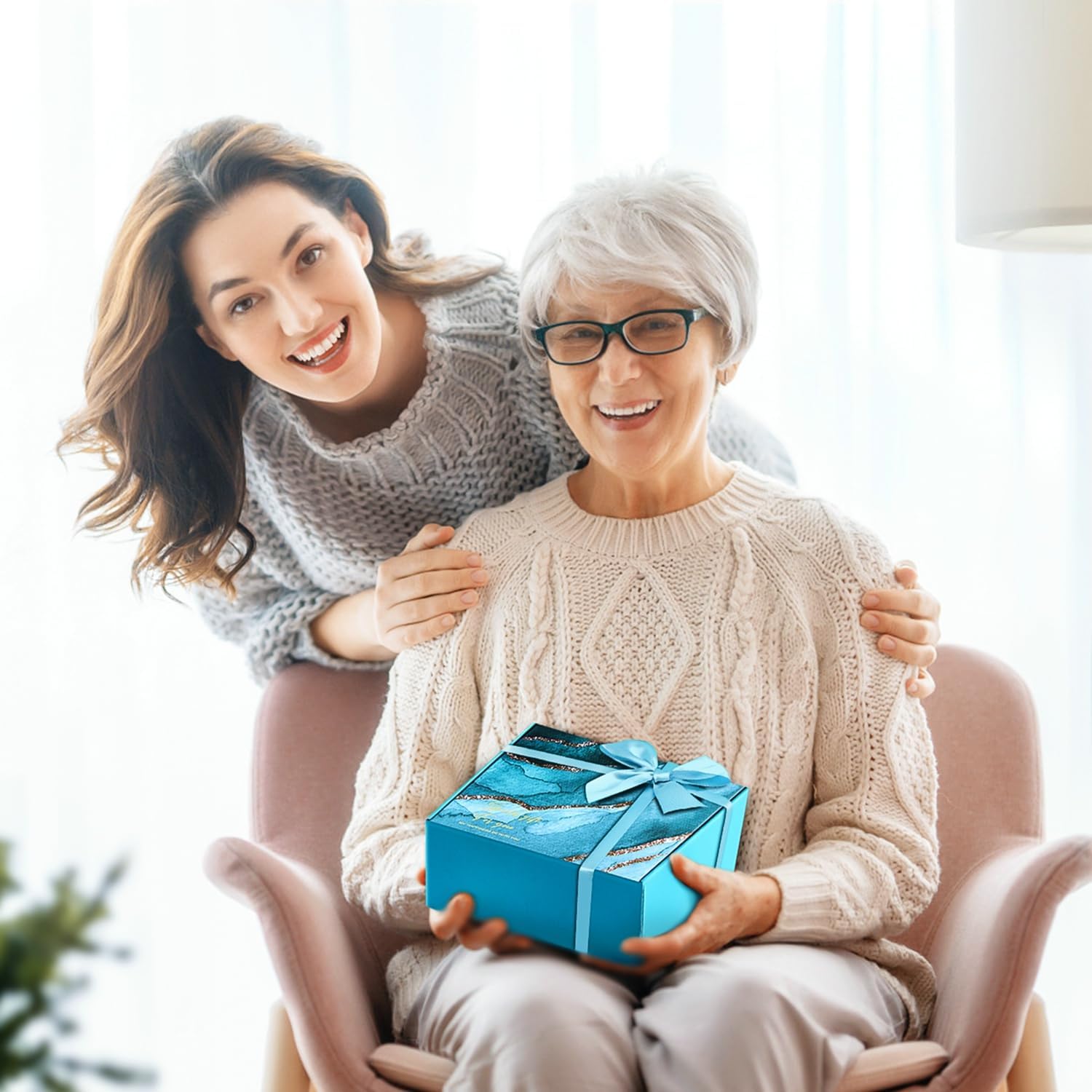 Birthday Gifts for Women, Relaxing Spa Gift Basket Set, Unique Gift Ideas for Women, Valentines Day Gifts for Her Mom Sister Best Friend Wife, Coworker Teacher Nurse Gifts for Women