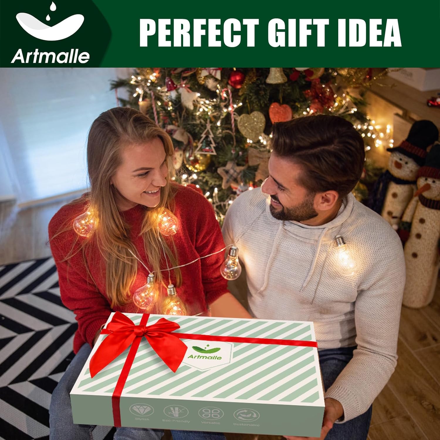 Artmalle Bathtub Caddy Tray for Tub,Foldable Bamboo Bath Table Tray with Book and Wine Glass Holder, Expandable Bathroom Accessories with Free Soap Dish Suitable for Luxury Spa or Reading