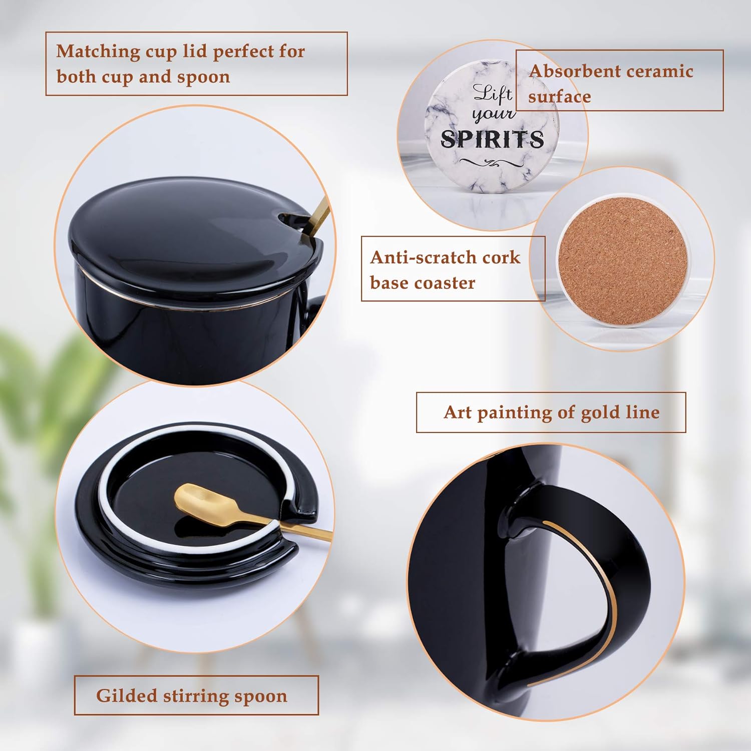 Jumway Not A Day Over Fabulous Mug Gifts Set- Birthday Gifts for Women - Funny Birthday Gift Ideas for Her,Friends, Coworkers, Her, Wife, Mom, Daughter, Sister, Aunt Ceramic Marble Mug 14 Oz