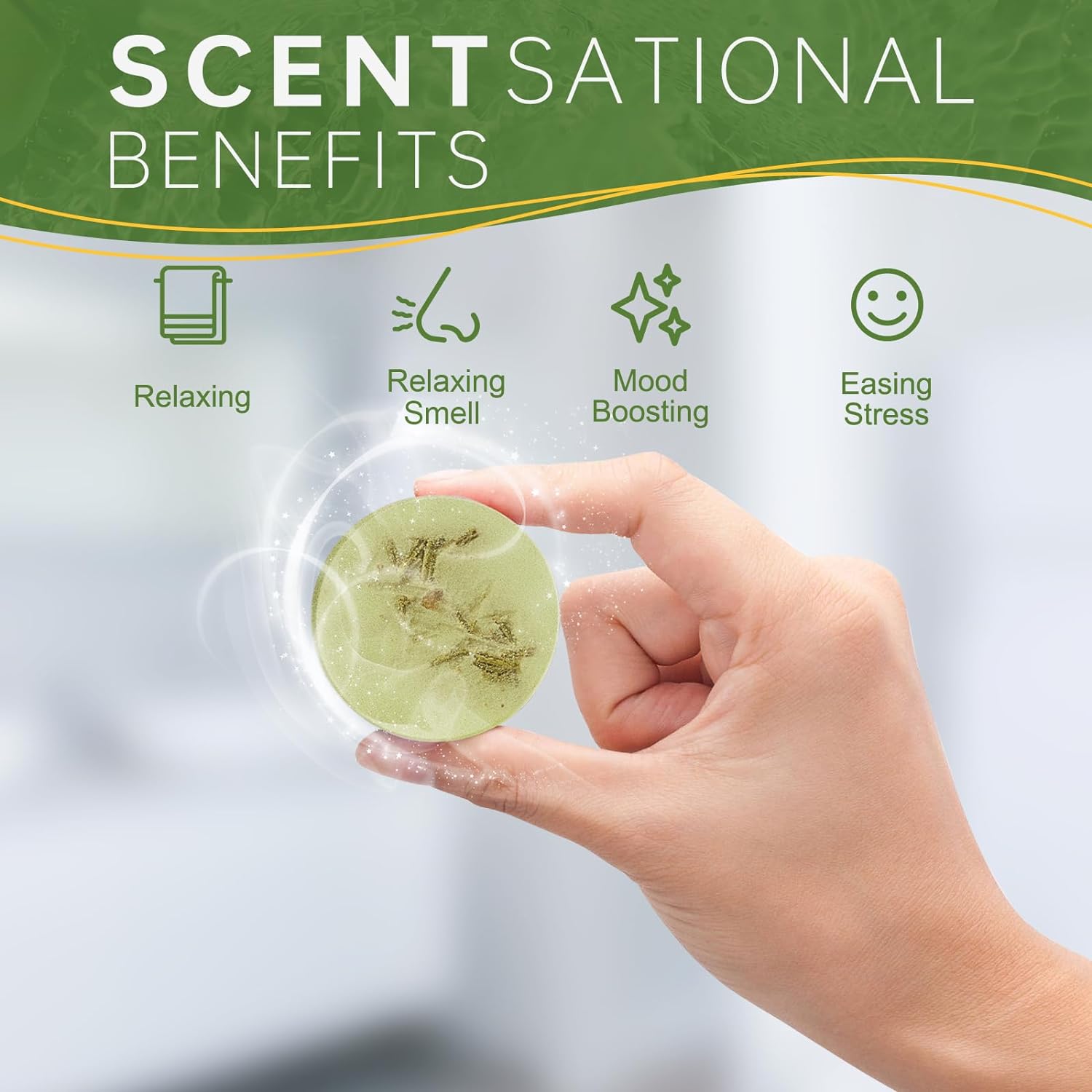 Aromatherapy Shower Steamers Valentines Day Gifts for her - Swcandy 8 Pcs Bath Bombs Valentine's Day Gifts for Women, Shower Bombs Self Care with Essential Oils, Relaxation Home SPA Lavender