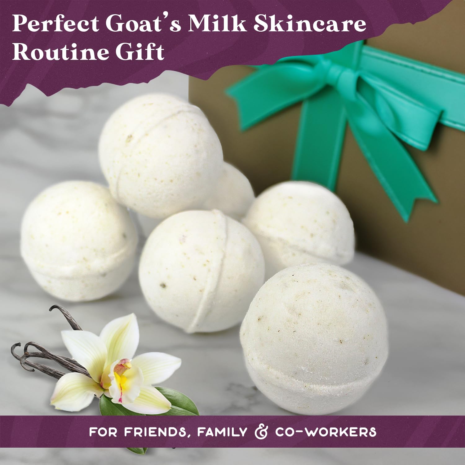 Purple Canyon Eucalyptus Bath Bombs for Women | Energizing Mint and Eucalyptus Bath Bomb with Natural Essential Oils | Gift Set of 6