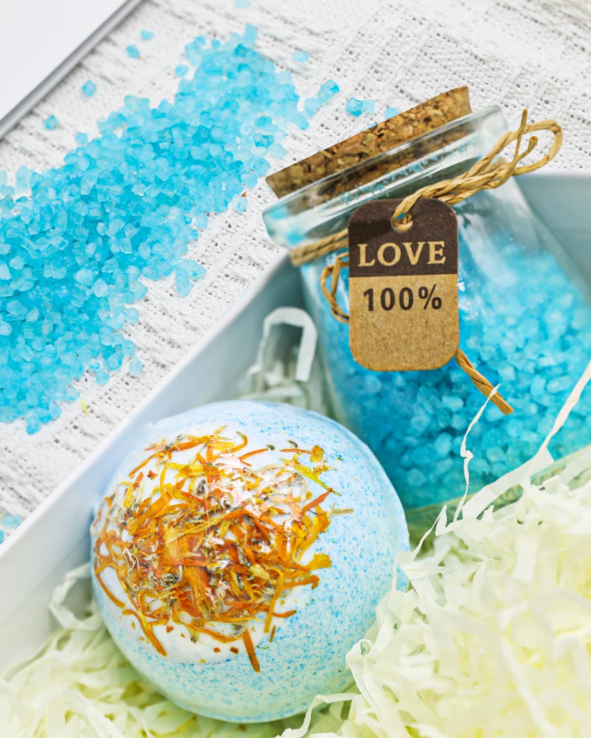 Valentine's Day Present Birthday Gifts for Women Bath Relaxing Spa Gift Basket Set Womens Gifts Kit Unique Gift Ideas for Her Mom Sister Daughter Wife Girlfriend Friends Coworker Female