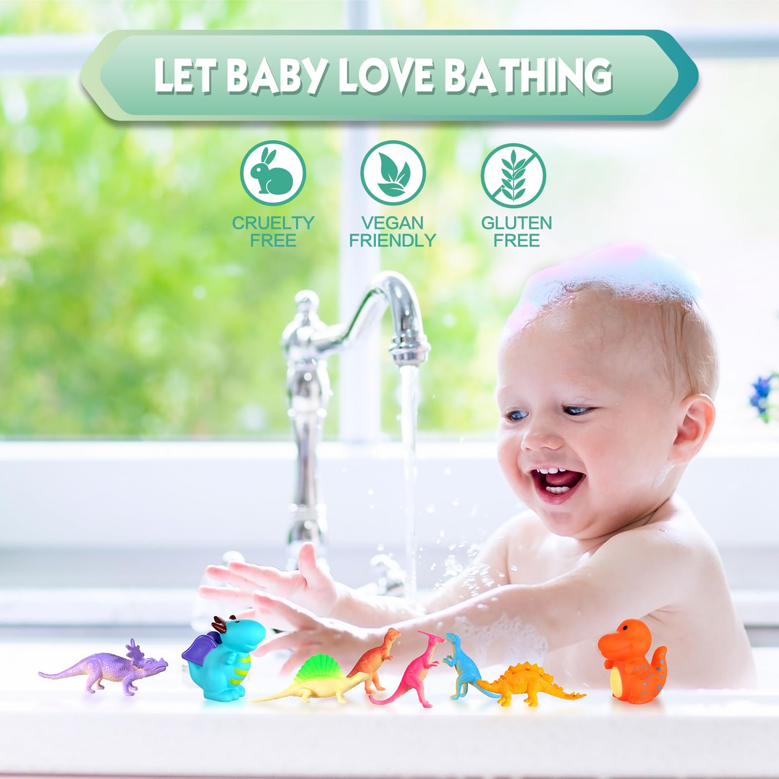 Aofmee Bath Bombs for Kids, Handmade Natural Bath Bombs with Toy Inside, Shea Cocoa Butter Moisturize, Spa Fizzies Bath Bomb Kit, Birthday Christmas Holiday Gifts for Women, Girls, Boys