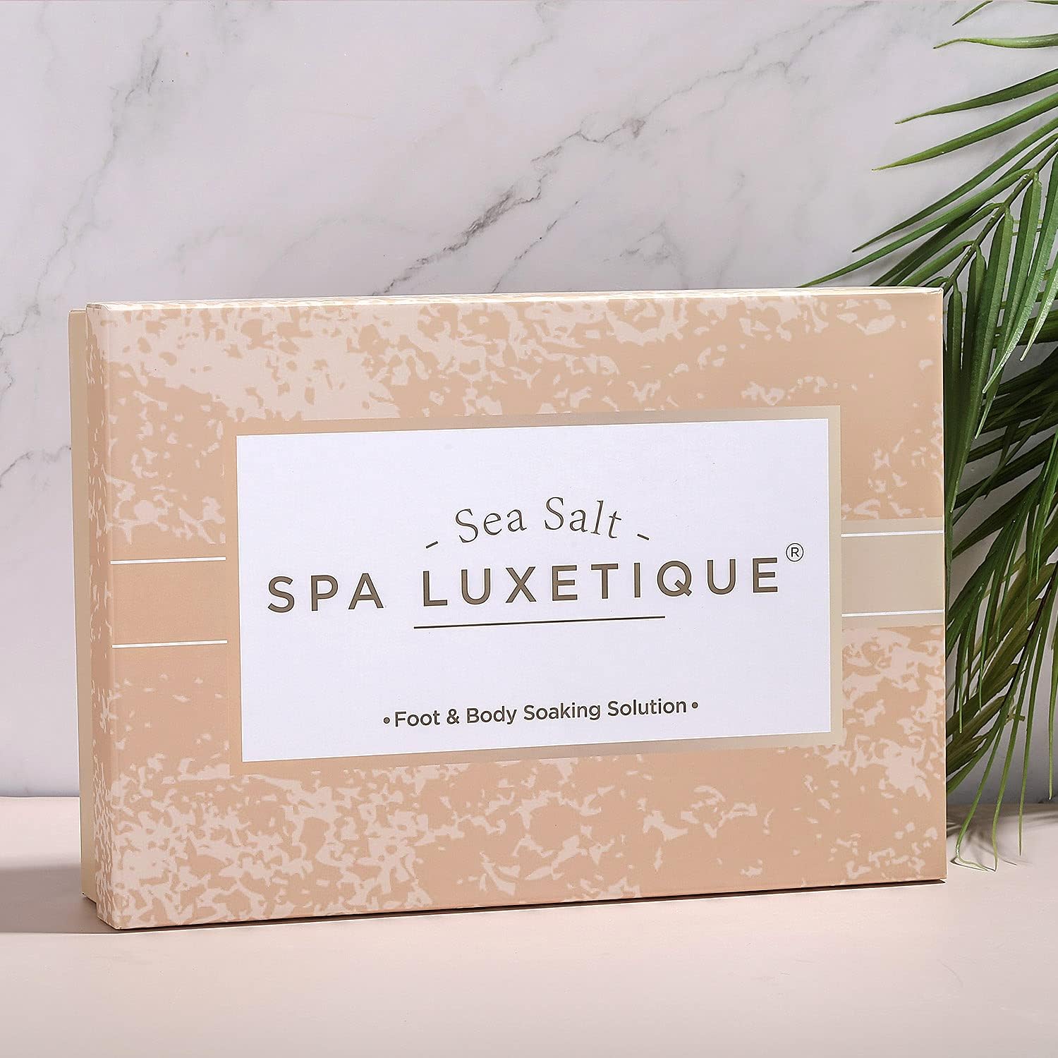 Bath Salts, Spa Luxetique Bath Salt for Soaking, Epsom Salts Set with 6 Pack Bath Salts, Wooden Spoons for Bath Salts, 0.5oz Argan Oil, Bath Salts for Women Relaxing Christmas Gifts,Gifts for Mom