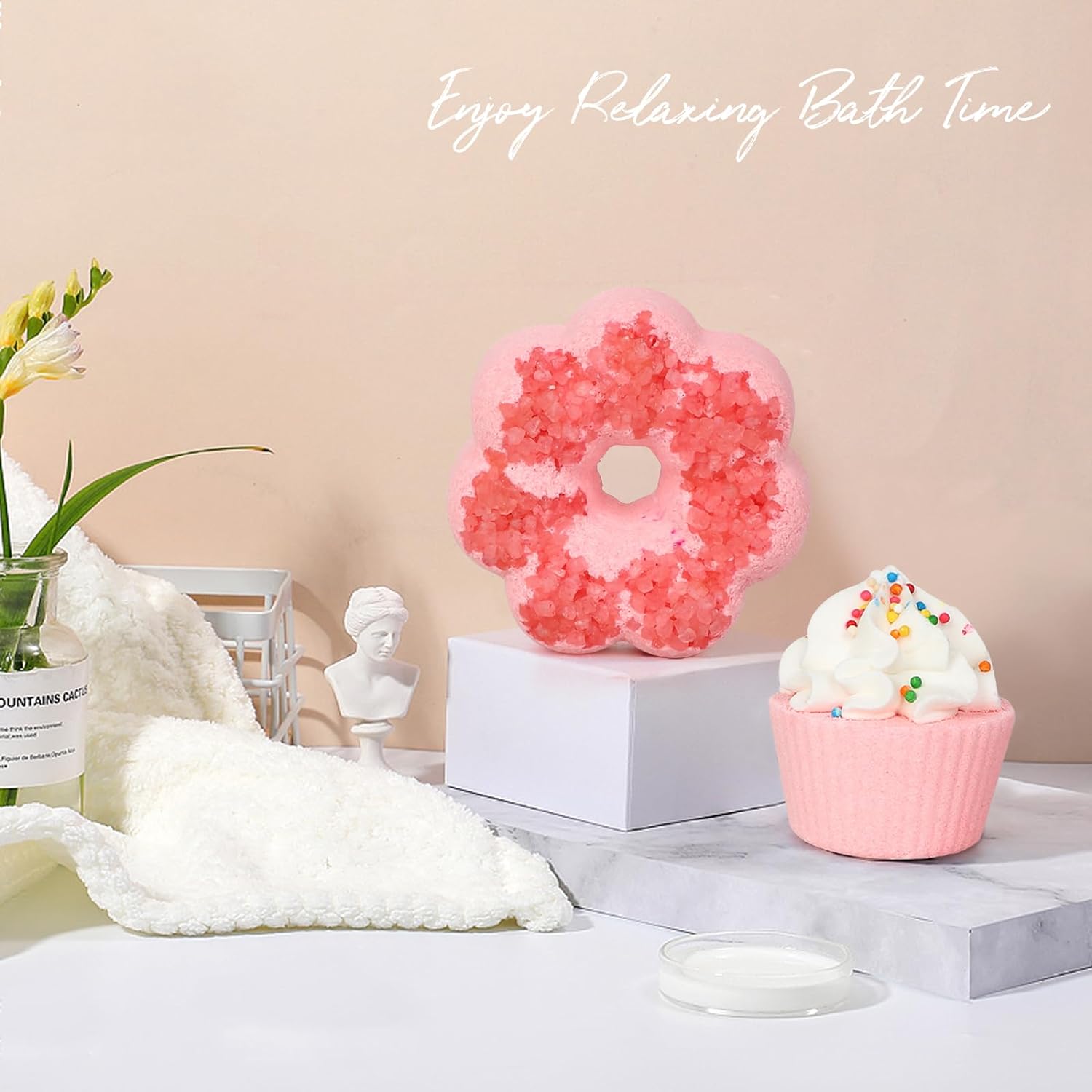 Birthday Gifts for Women, Happy Birthday Bath Relaxing Spa Gift Set Basket Box, Ideas for her, Mom, Sister, Female, Friends, Bestie, Wife, Sister Girlfriend, Daughter, Coworker, Aunt - 11PCS Purple