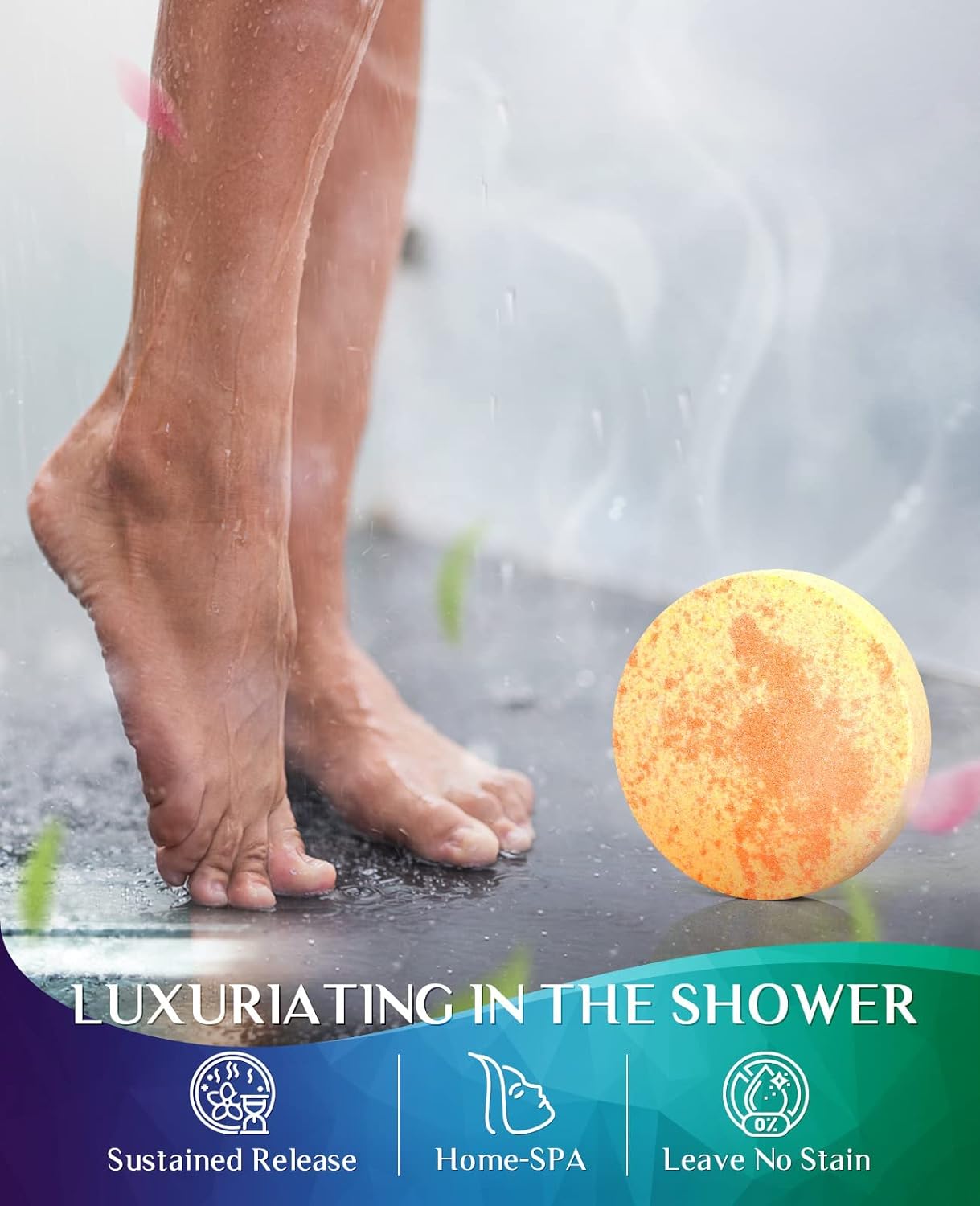 POPCHOSE Shower Steamers Aromatherapy - 8 Pack Shower Bombs for Self Care & SPA - Birthday Gifts for Women, Prizes, Christmas Stocking Stuffers, Bridesmaid Gifts- Teen Girl Gifts Trendy Stuff…