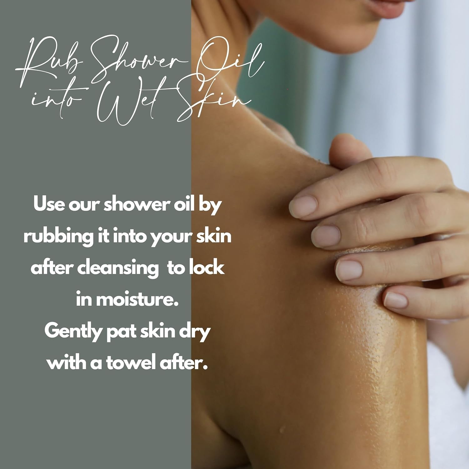 Bluebyrd Soap - White Tea Shower Oil & Bath Oil | Hydrating Plant Based Oils for Bath & Shower | Natural Body Oil Moisturizer | Revitalizing Clean Beauty Bath Oil (White Tea)