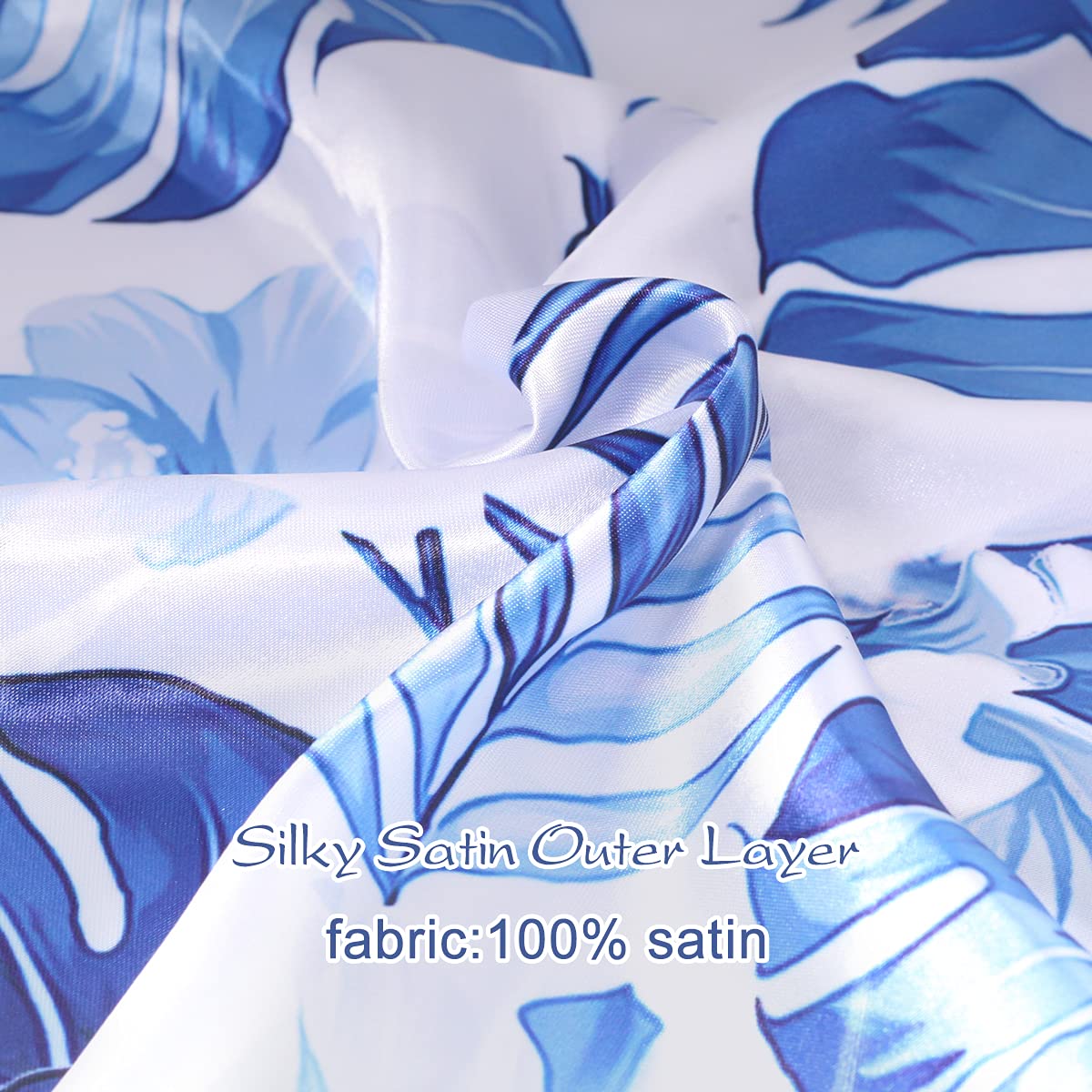 Auban Shower Cap Reusable,Ribbon Bow Bath Cap Large Design With Waterproof Exterior for All Hair Lengths,Great for Girls Spa Home Use,Hotel and Hair Salon (Green)