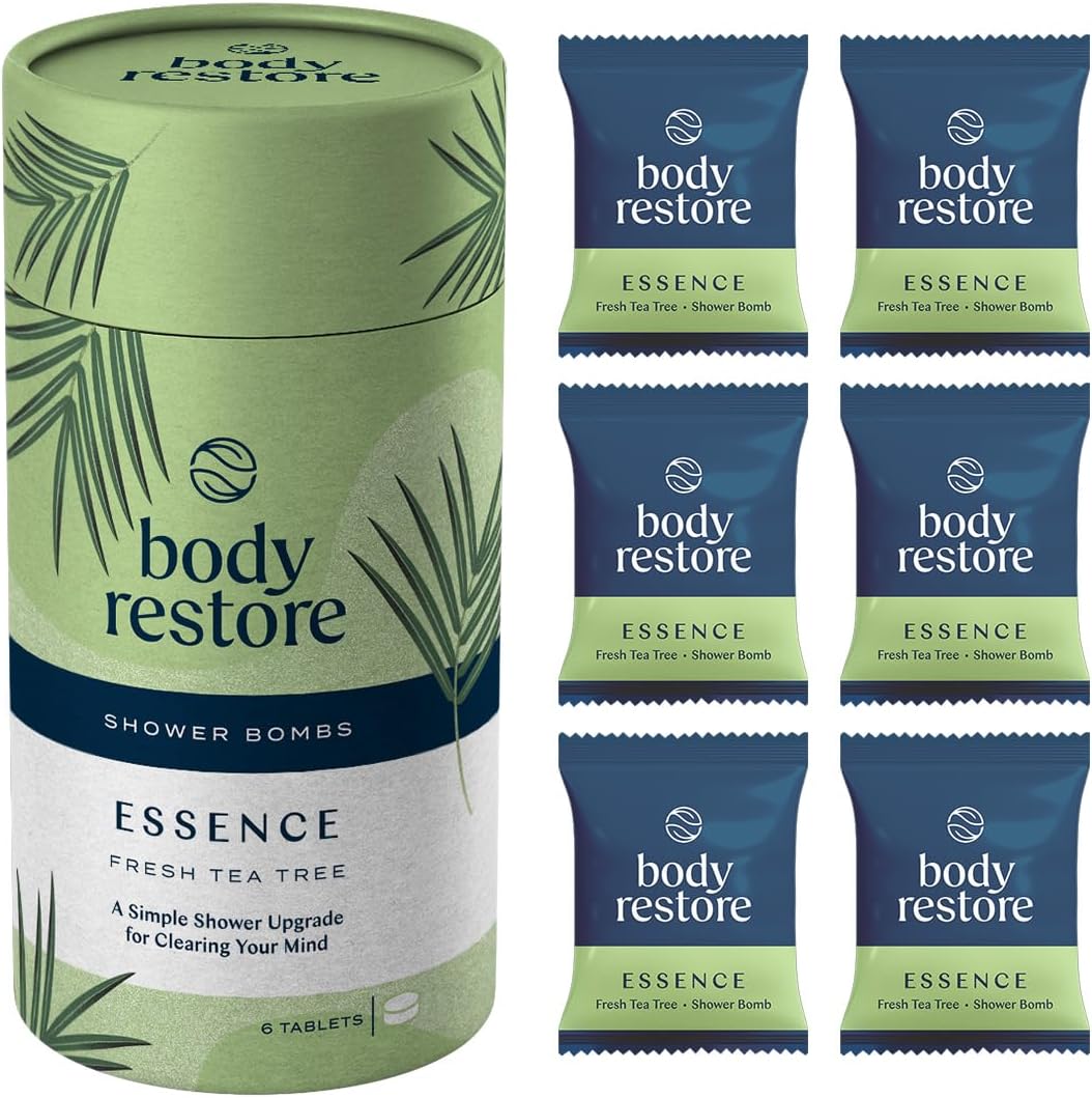 Body Restore Bath Bombs Aromatherapy 6 Packs - Christmas Gifts Stocking Stuffers, Relaxation Birthday Gifts for Women and Men, Stress Relief and Luxury Self Care - Lavender