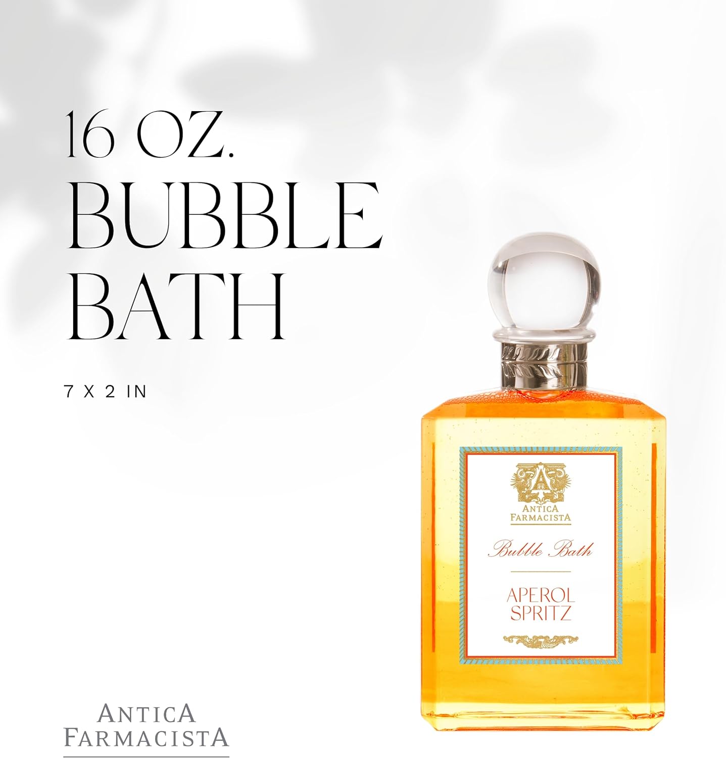 Antica Farmacista Bubble Bath, Aperol Spritz, 15.8 Fl Oz