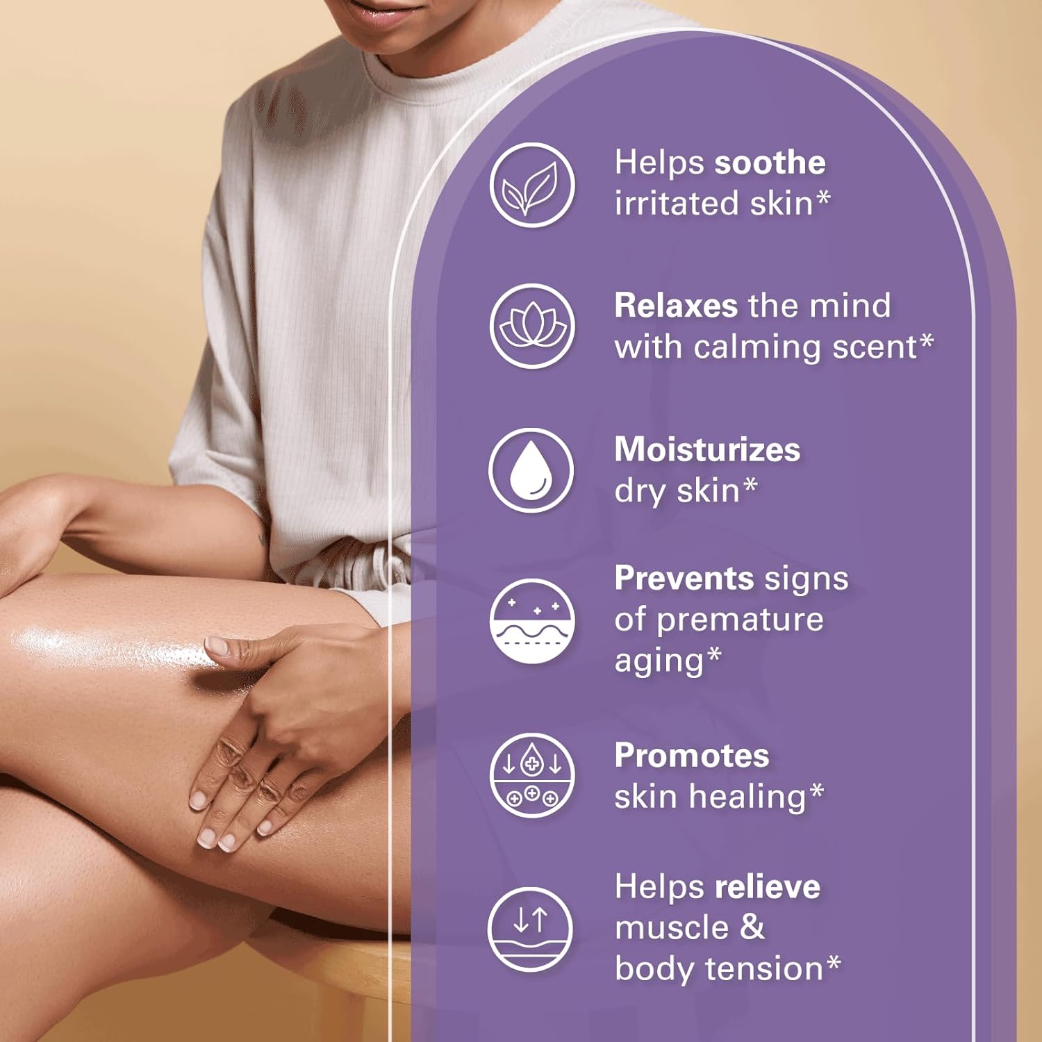 Anti Cellulite Massage Oil and Sore Muscle Body Oil | Massage Oil for Massage Therapy | Collagen and Stem Cell Skin Tightening Cellulite Cream and Massage Lotion for Women 8 Fl Oz by M3 Naturals