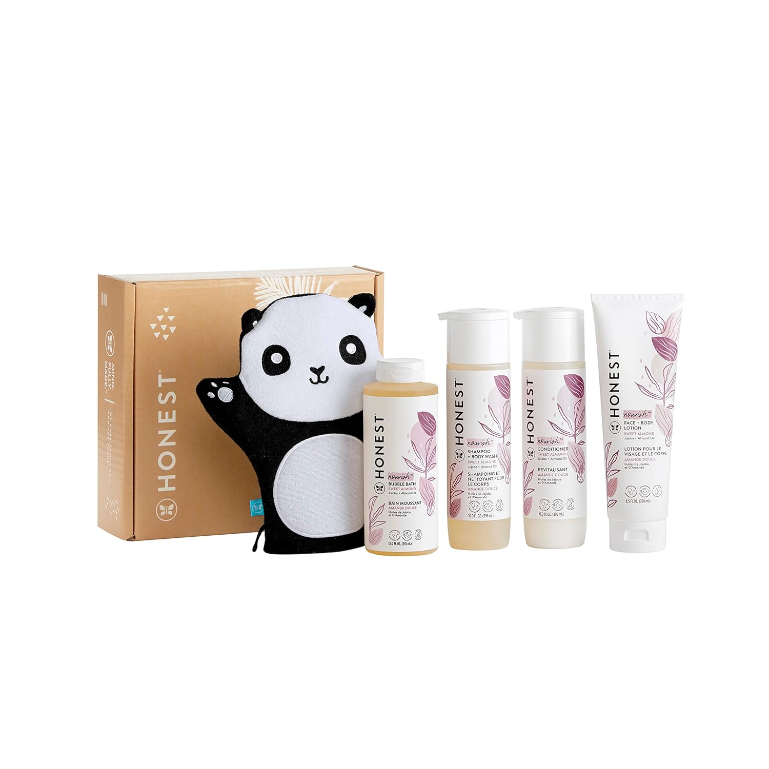 The Honest Company Foaming Bubble Bath | Gentle for Baby | Naturally Derived, Tear-free, Hypoallergenic | Citrus Vanilla Refresh, 12 fl oz