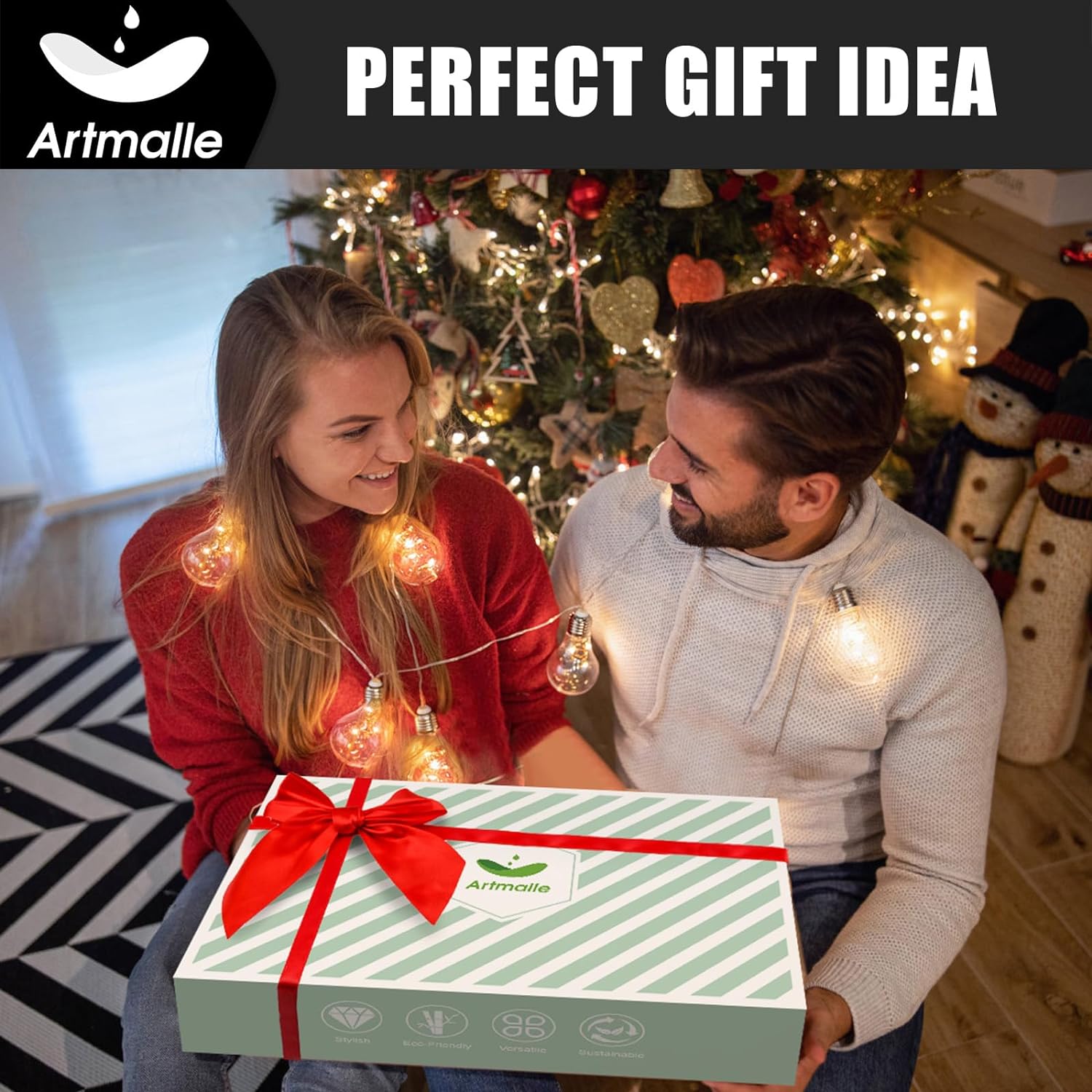 Artmalle Bathtub Caddy Tray for Tub,Foldable Bamboo Bath Table Tray with Book and Wine Glass Holder, Expandable Bathroom Accessories with Free Soap Dish Suitable for Luxury Spa or Reading