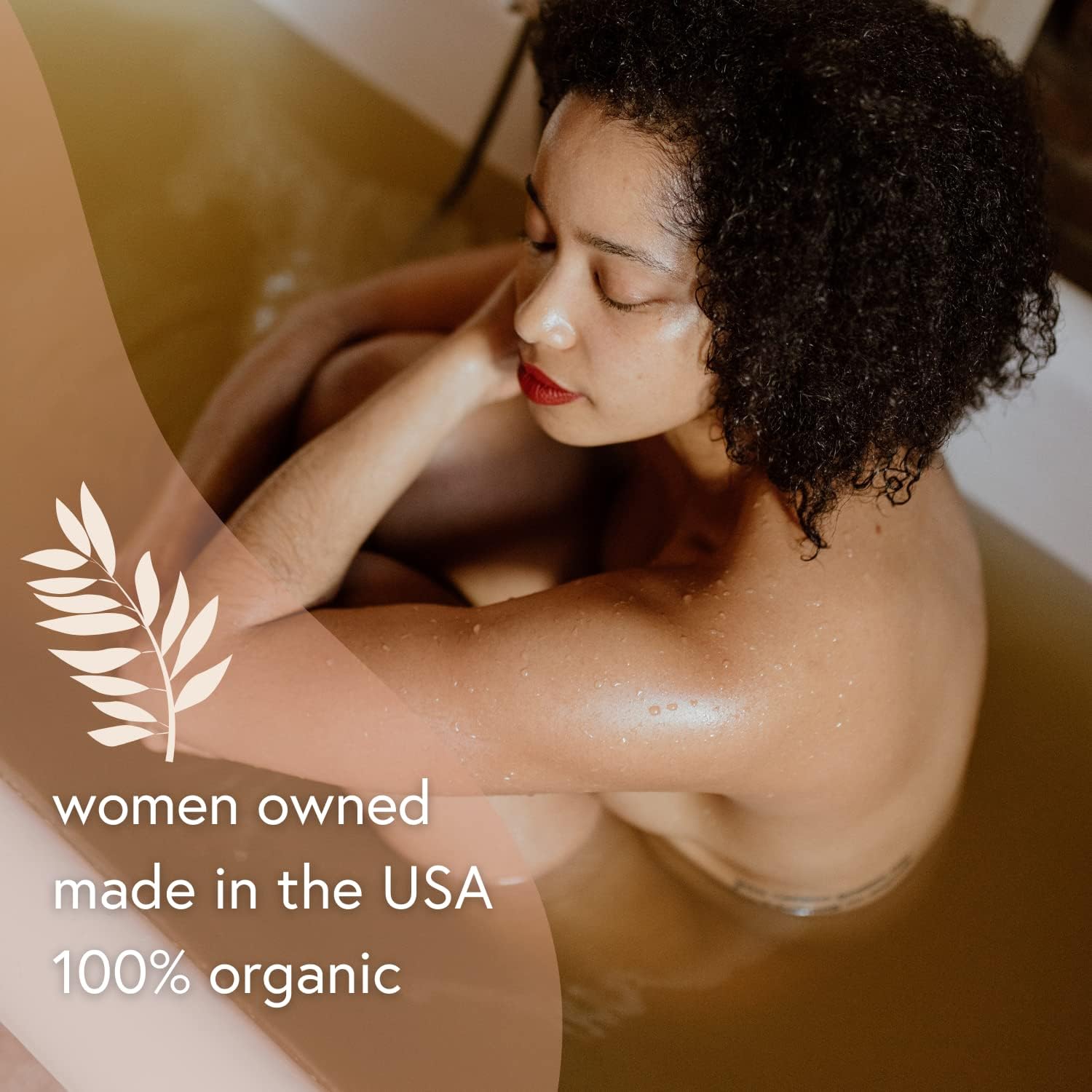 Moon Bath Botanical Bath Tea | New Moon Herbal Ayurvedic Bath Tea Soak w/Lavender, Jasmine & Chamomile for 2 Baths & Organic Body Care for Lunar Alignment | Made in USA