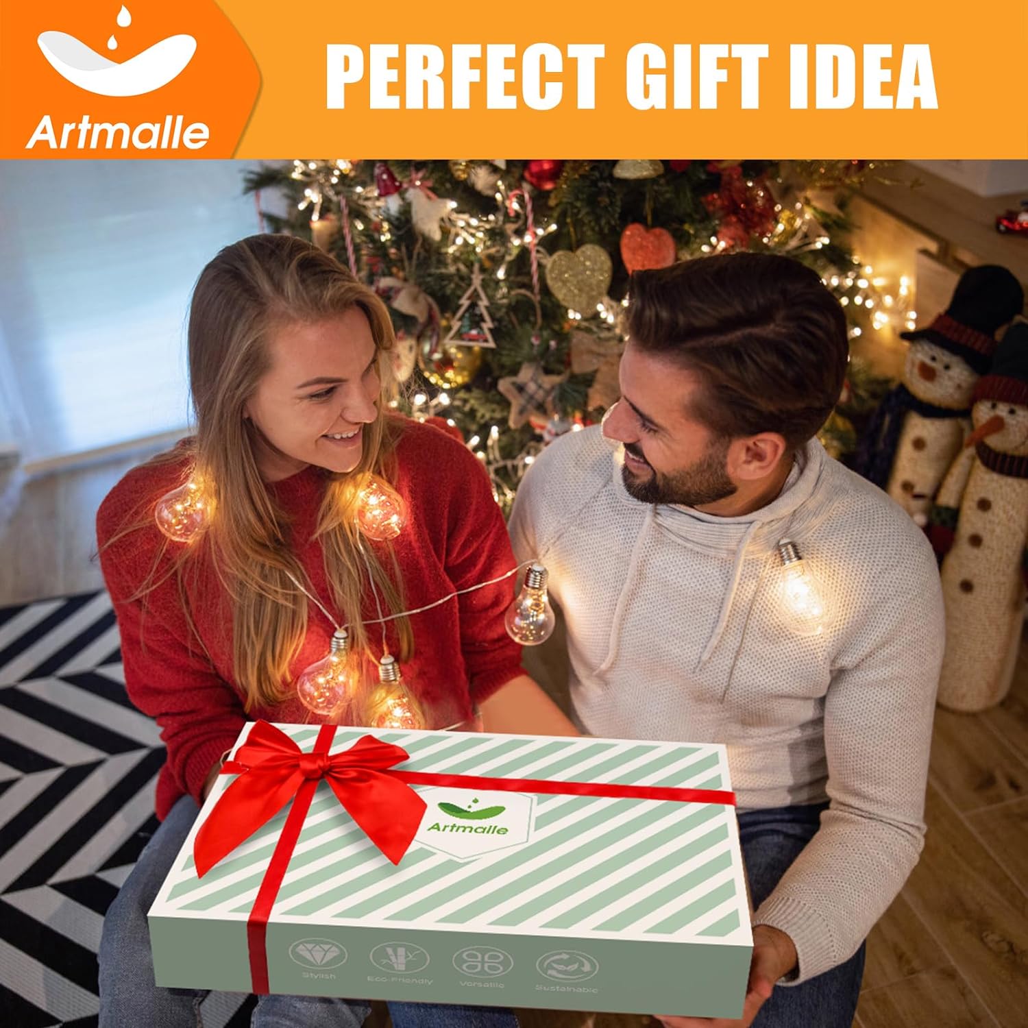 Artmalle Bathtub Caddy Tray for Tub,Foldable Bamboo Bath Table Tray with Book and Wine Glass Holder, Expandable Bathroom Accessories with Free Soap Dish Suitable for Luxury Spa or Reading