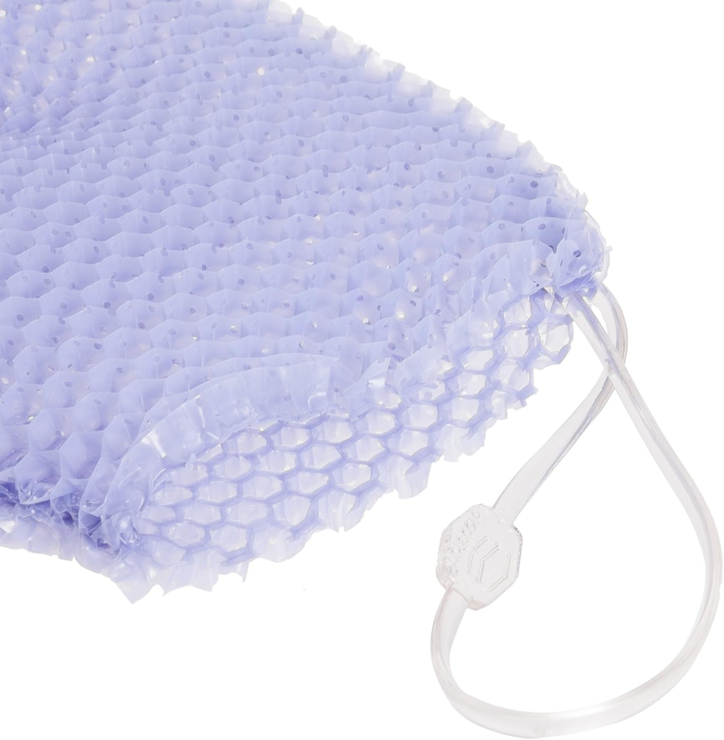 Supracor Spa Bath Mitt Body Exfoliator Face Scrub Sponge (Purple)