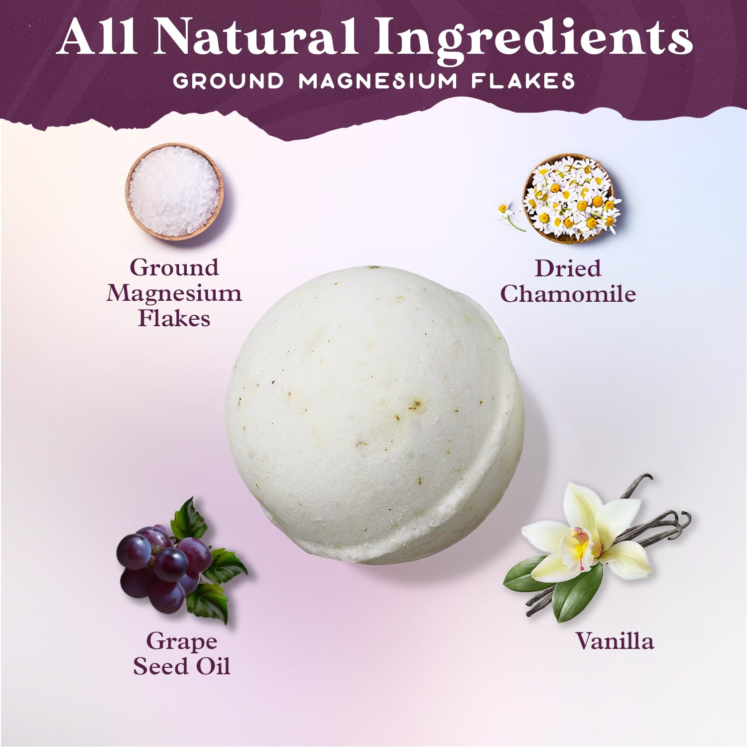 Purple Canyon Eucalyptus Bath Bombs for Women | Energizing Mint and Eucalyptus Bath Bomb with Natural Essential Oils | Gift Set of 6