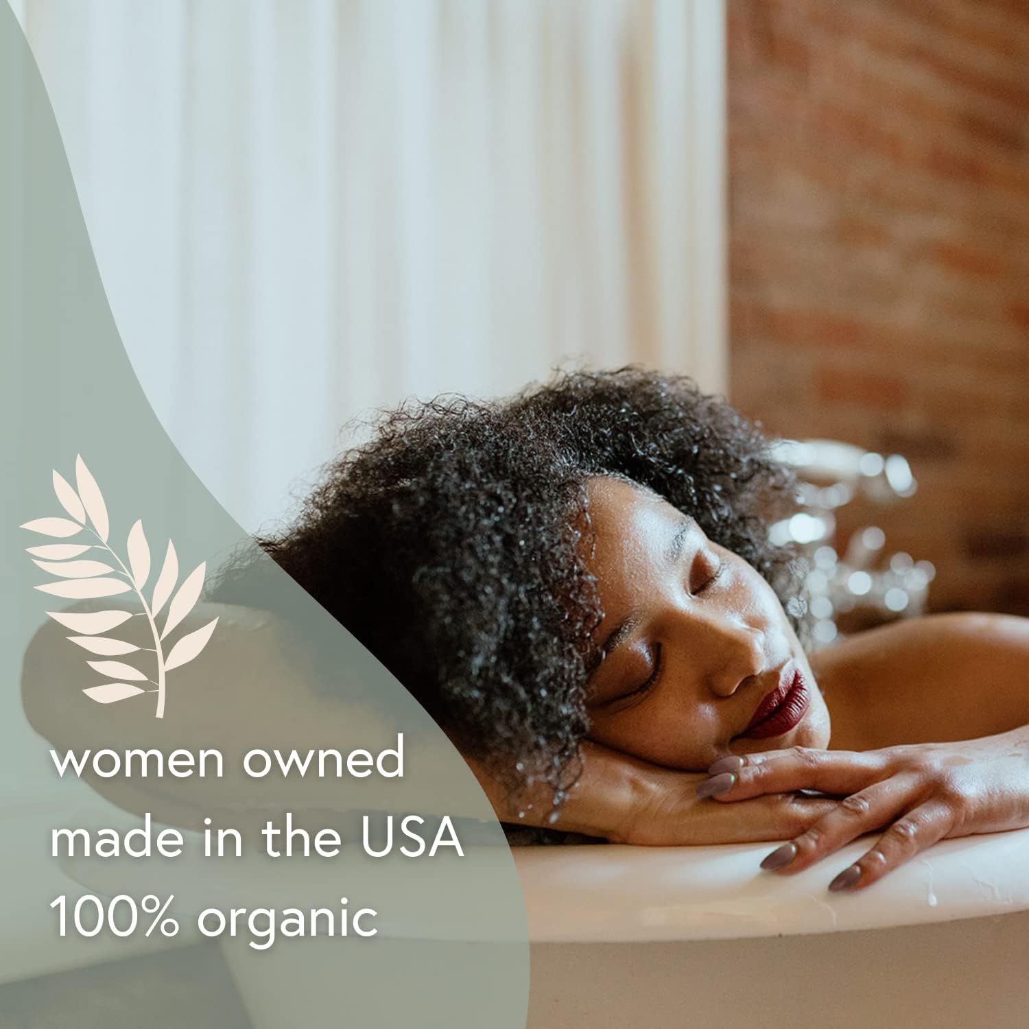 Moon Bath Botanical Bath Tea | New Moon Herbal Ayurvedic Bath Tea Soak w/Lavender, Jasmine & Chamomile for 2 Baths & Organic Body Care for Lunar Alignment | Made in USA