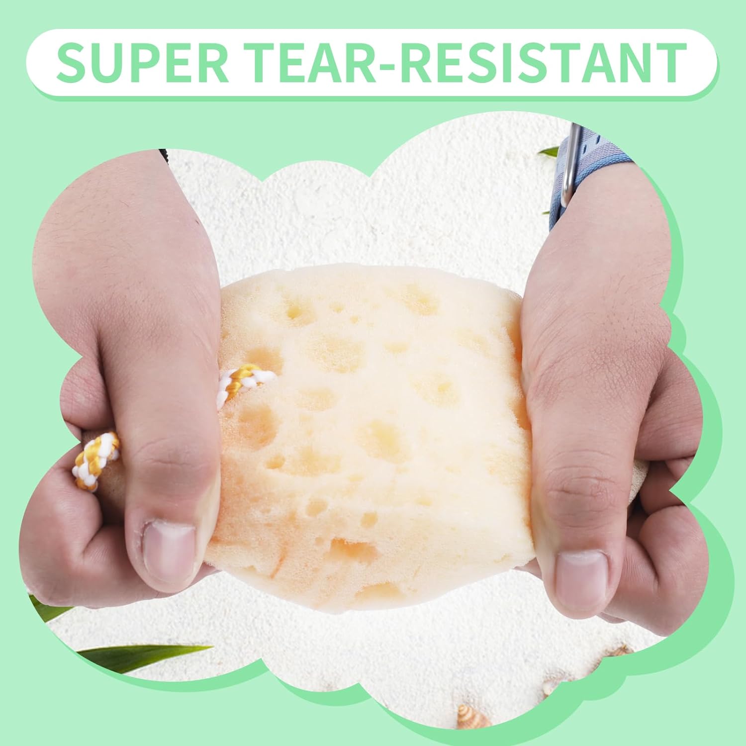 3 Pcs Bath Shower Sponge for Woman Man Kids Relaxing Massage Body exfoliating Loofah Sponge Deep Cleansing