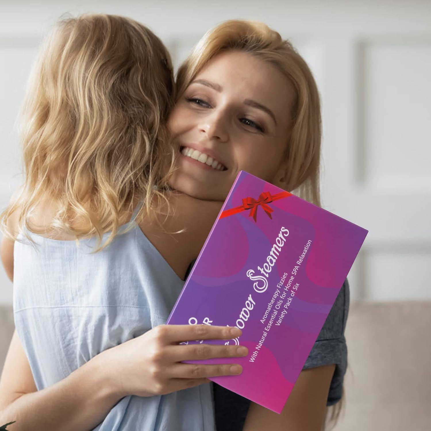 Shower Steamers Shower Bombs Aromatherapy Set of 6, SPA Gifts. Perfect Gifts for Birthday, Mother's Day, Valentine's Day, Easter Day