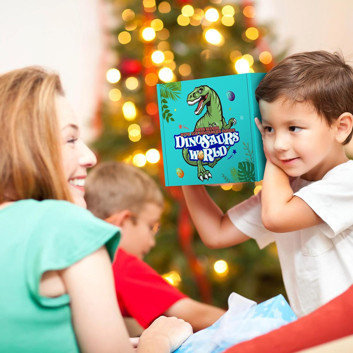 Aofmee Bath Bombs for Kids, Handmade Natural Bath Bombs with Surprise Inside, Shea Cocoa Butter Moisturize, Spa Fizzies Bath Bomb Kit, Birthday Christmas Holiday Gifts for Women, Girls, Boys