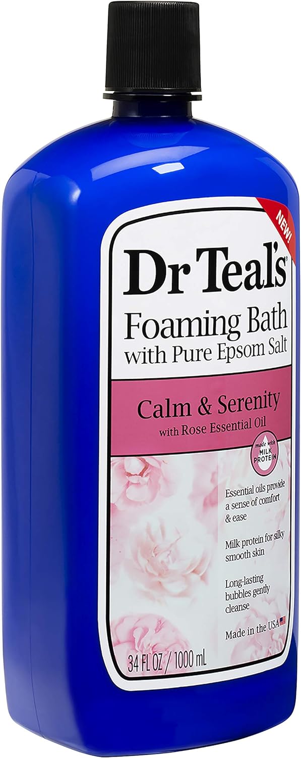 Dr Teal's Foaming Bath Milk & Rose (34oz)