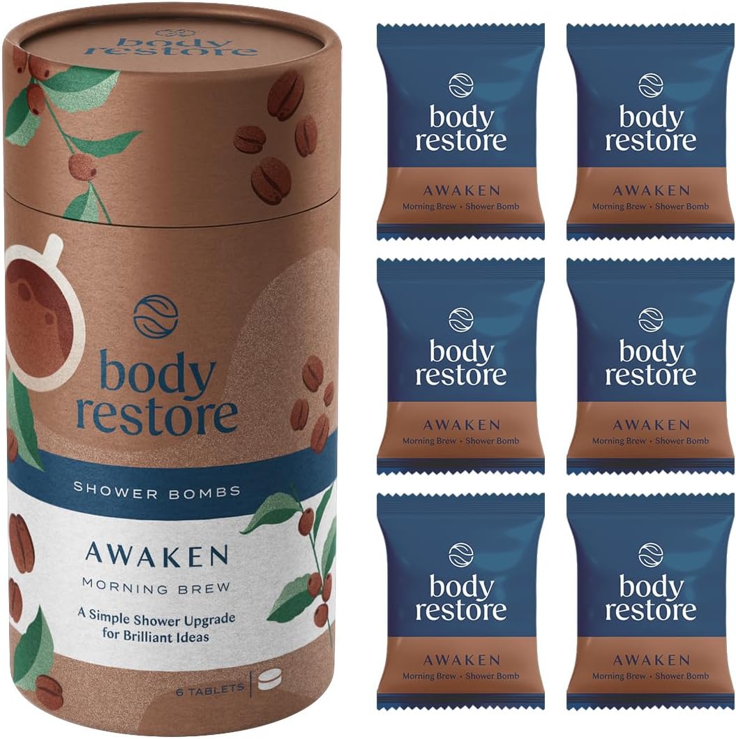 Body Restore Bath Bombs Aromatherapy 6 Packs - Christmas Gifts Stocking Stuffers, Relaxation Birthday Gifts for Women and Men, Stress Relief and Luxury Self Care - Lavender