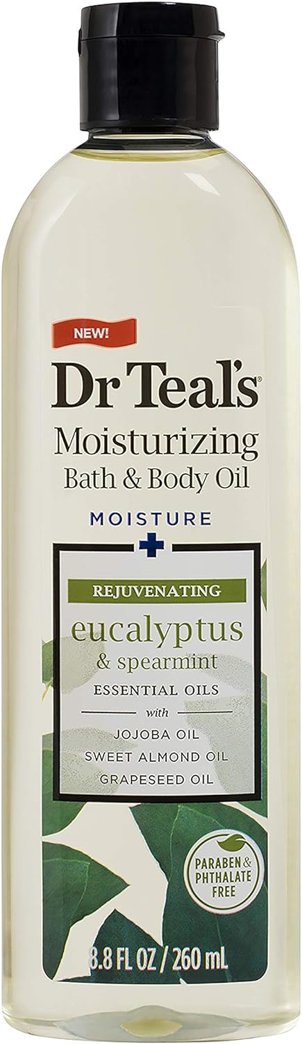 Dr. Teal's Bath Additive Eucalyptus Oil, 8.8 Fluid Ounce (Packaging May Vary)