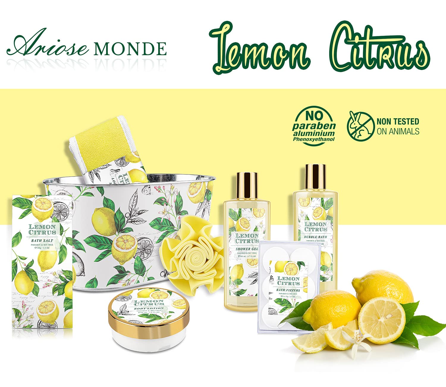 Home Spa Gift Basket, Bath Spa Kit for Women, with Body Lotion, Shower Gel, Bubble Bath, Body Scrub, Bath Salt, Bath Bomb, Bath Gift Set for Mother, Wife Her, with Magnolia and Jasmine Scent