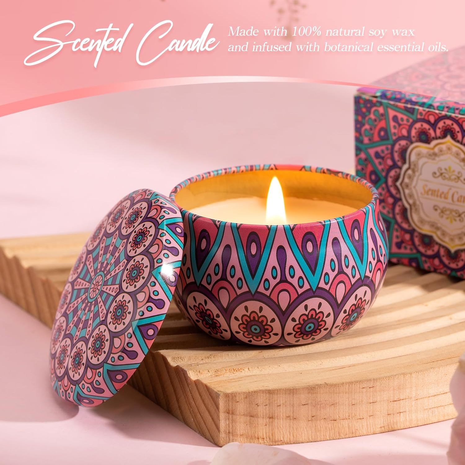 Birthday and Valentine's Day Gift Sets for Women - Get Well Soon Spa Gift Basket for Friend, Mother, Wife, Sister. Relaxation Gifts for Her.