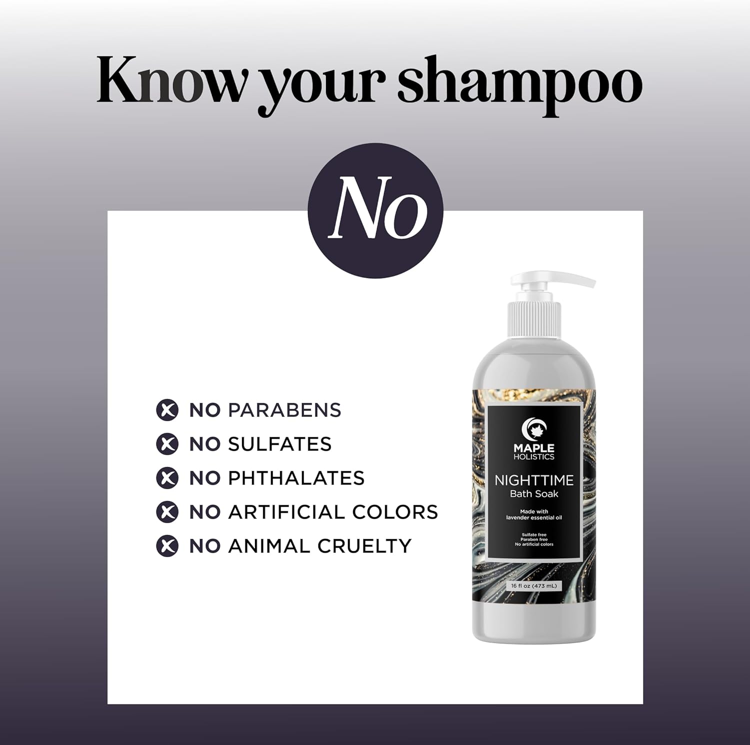 Luxury Nighttime Bubble Bath for Women - Aromatherapy Sleep Bath Soak for Women Relaxing and Nourishing Vegan Formula with Lavender Essential Oil and Shea Butter - Sulfate Paraben and Phthalate Free