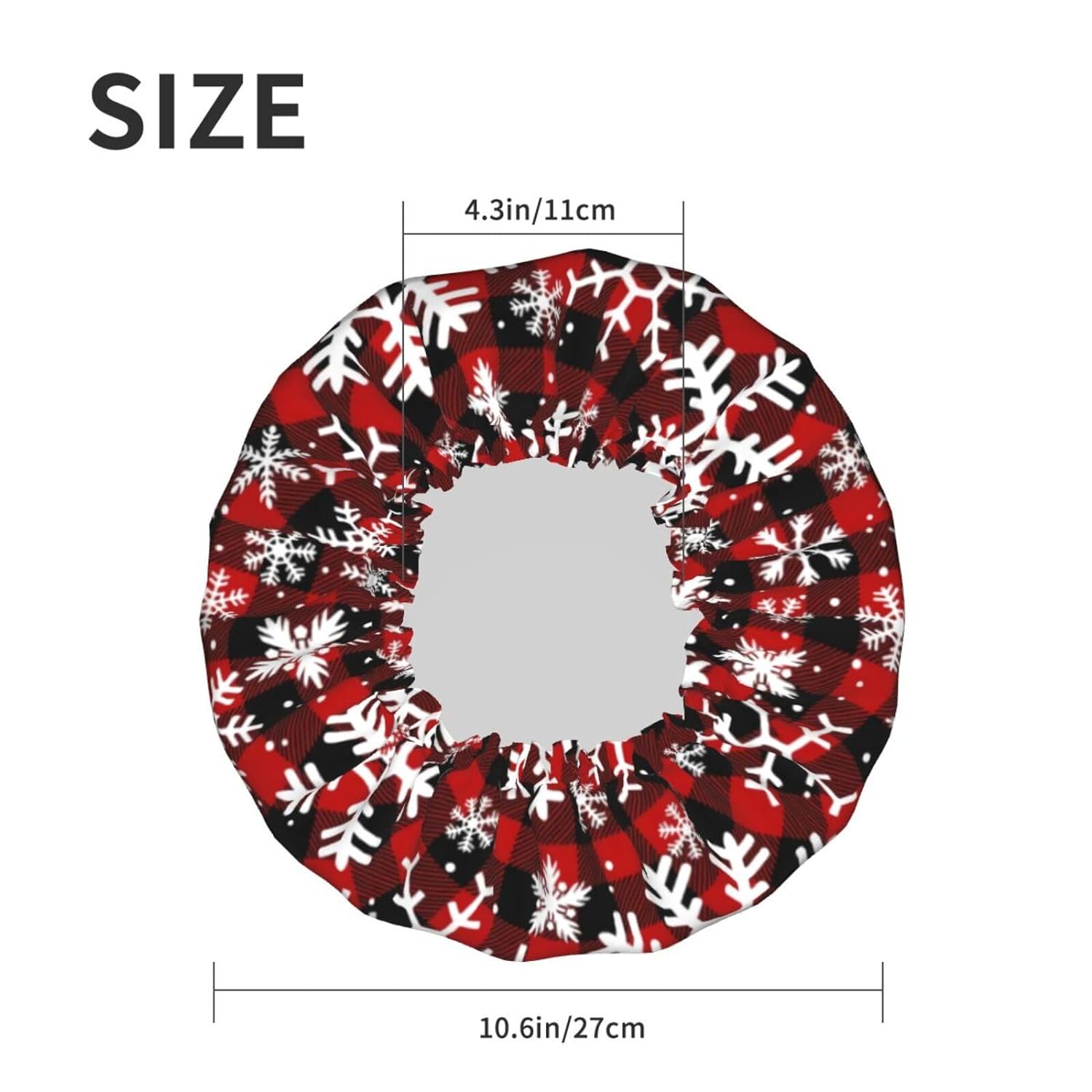 Rubber Ducks Shower Cap For Women Reusable Waterproof Double Layers Bath Cap Hair Protection Elastic Ladies Spa Salon Shower Hat