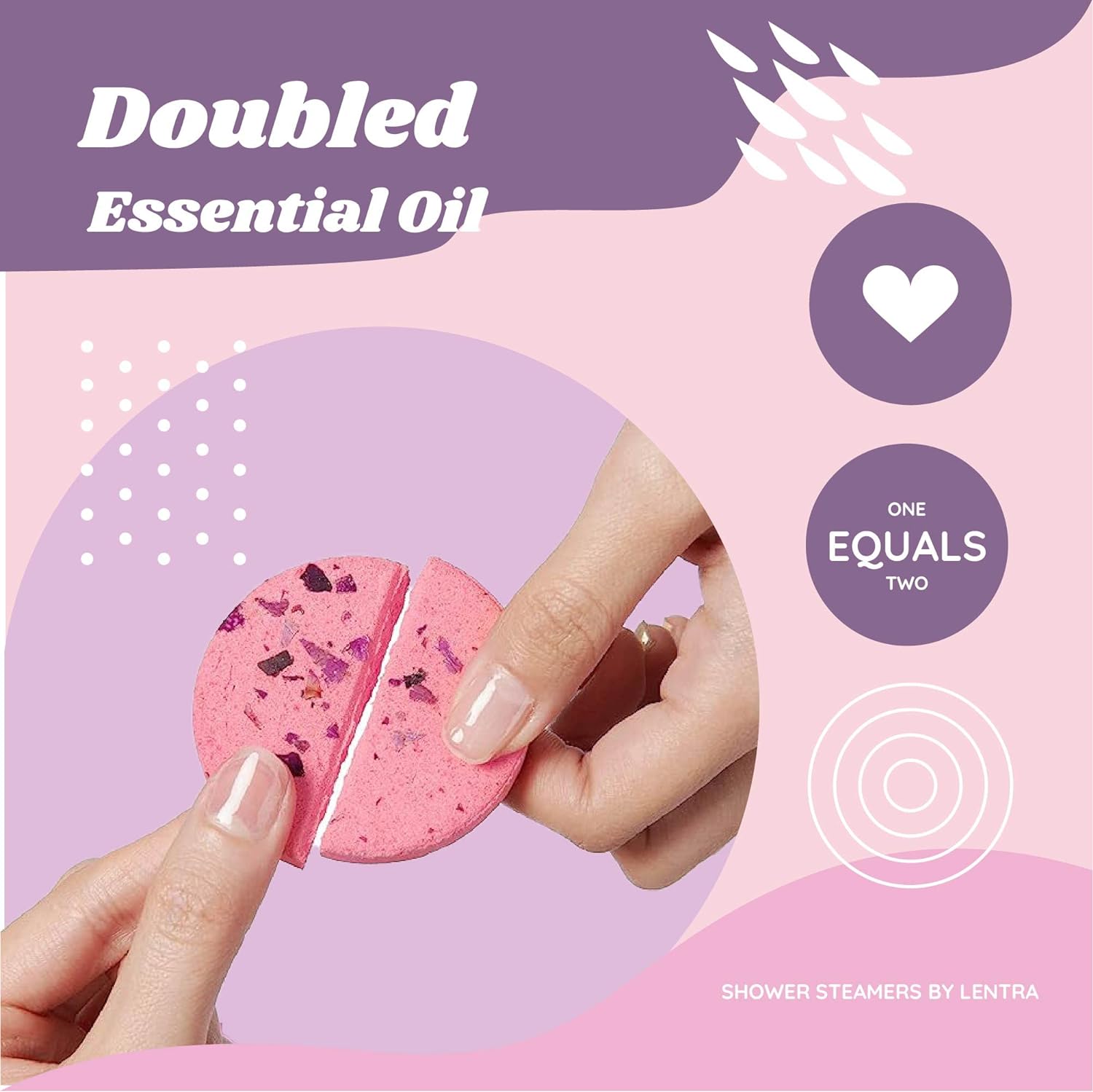 Holiday Gift Shower Steamers Eucalyptus 18 Pack - Aromatherapy Shower Bath Bombs, Self Care and Relaxation Birthday Gifts for Women and Men.