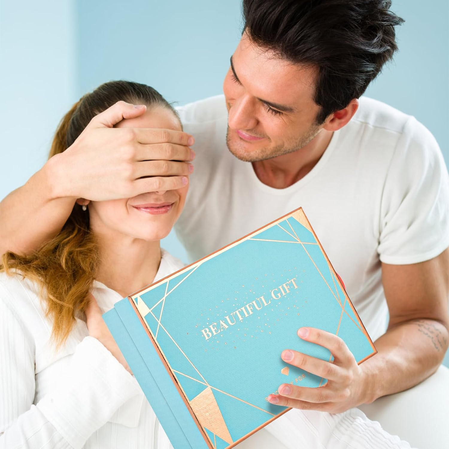 Golray Birthday Gifts for Women, Relaxing Spa Basket Set Self Care Gift for Her Mom Wife Sister Friend Coworker, Unique Stocking Stuffers Valentine Christmas Gift Baskets for Woman Who Have Everything