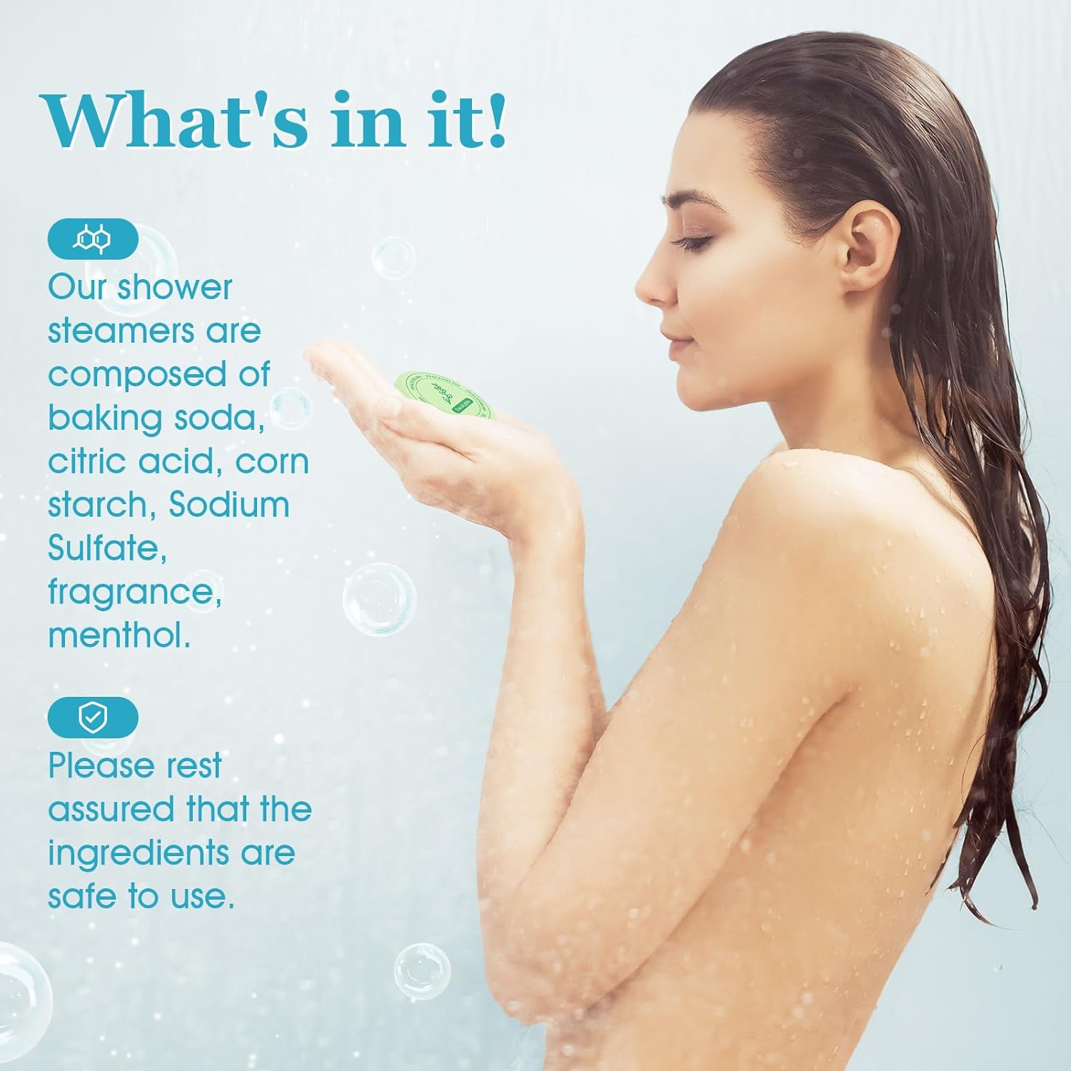 PeaceNBliss Shower Steamers, 6 Pack Bath Bombs, Shower Tablets for Halloween, Christmas, Birthday Gifts for Men and Women Who Have Everything(6 Scents)