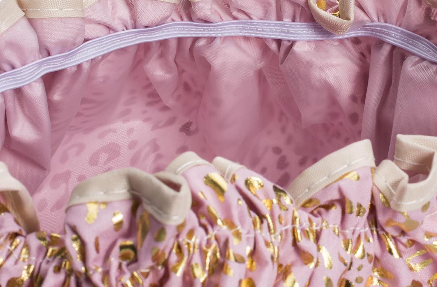 Qeuly 2 Pack Waterproof Shower Cap, Reusable Shower Cap for Women, Elastic Bathing Shower Hat Double Layers Bathing Hair Cap PEVA Lined Shower Hair Bath Cap (Pink)