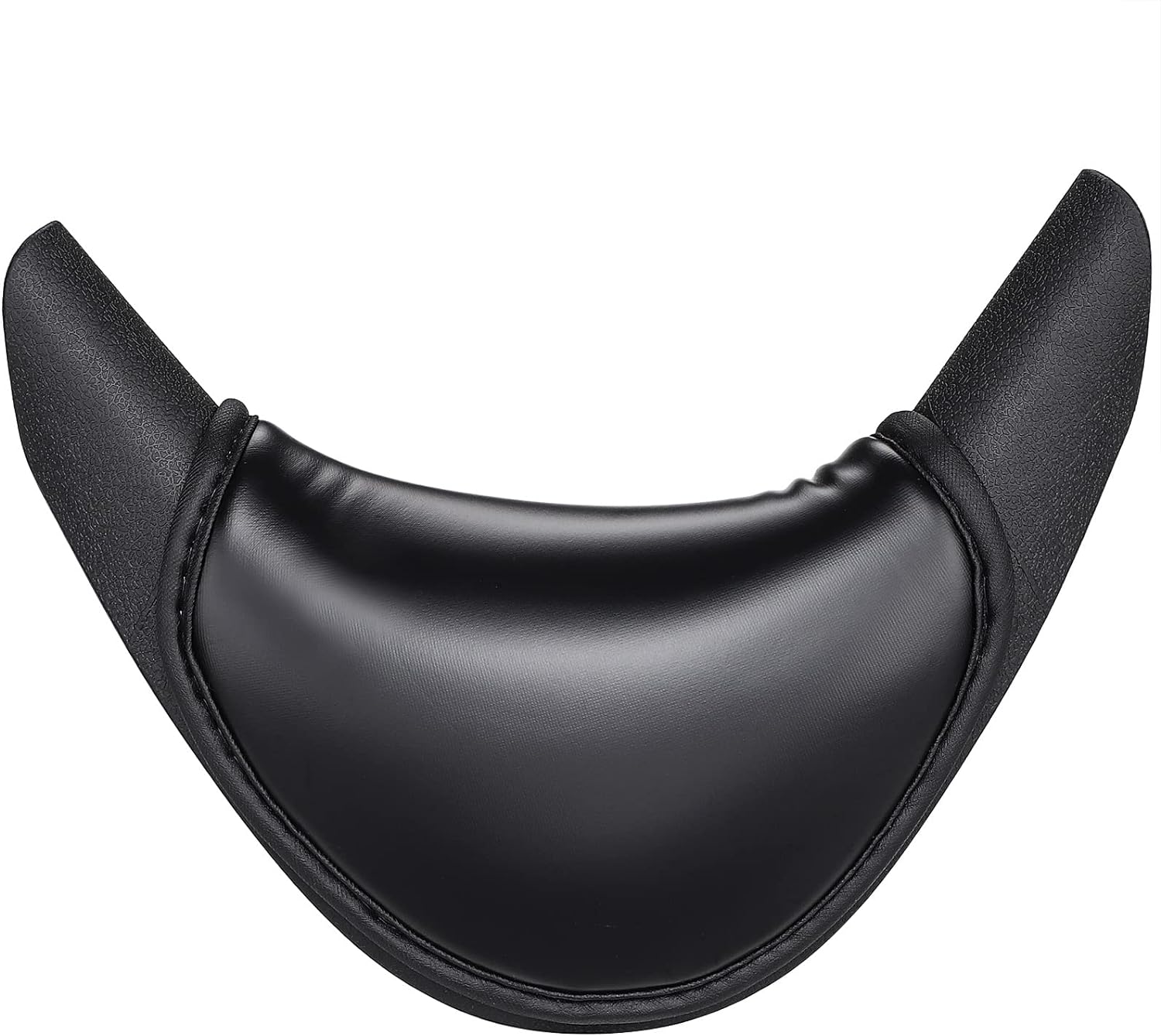 Noverlife Soft Silicone Shampoo Bowl Neck Rest, Non-Slip Shampoo Bowl Neck Pillow, Salon Sink Neck Cushion with Suction Cups, Salon Silicone Hair Washing Neck Pillow for Salon Hair Spa Washing Basin