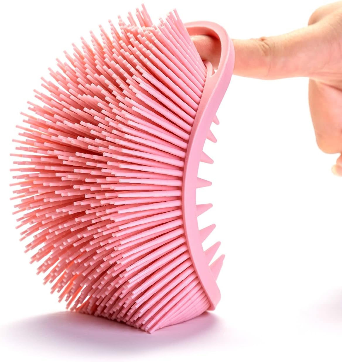 Premium Sensory Brush for Kids or Autism,Soft Silicone Body Scrubber,2 in 1 Sensory Room Occupational Therapy Sensory Brushes,Silicone Loofah,Pets Shower Brush Bath Brush Shampoo Brush(Whale-Teal)