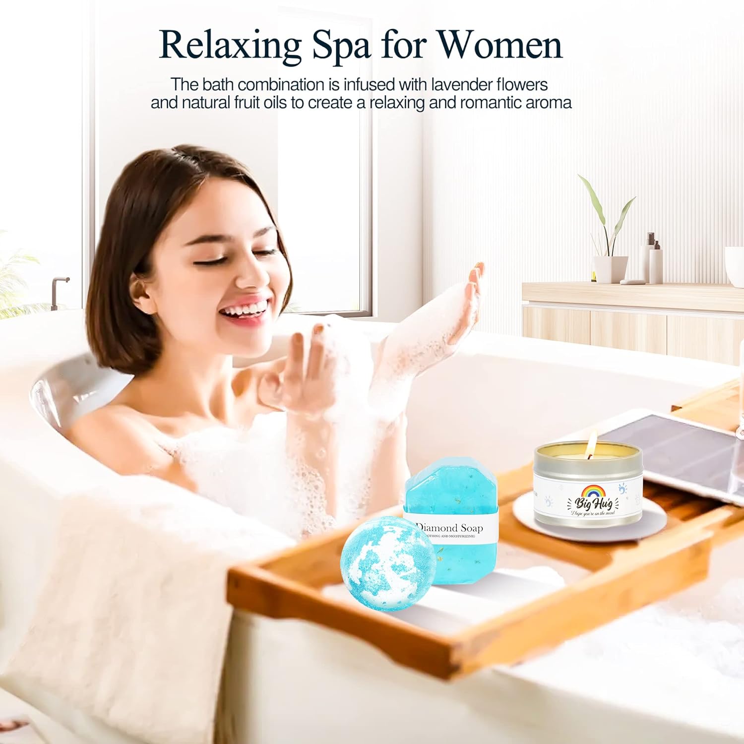 Suntee Get Well Soon Gifts for Women, Self Care Package for Sick Friend After Surgery, Sending Hugs Gifts for Her, Get Better Soon Sympathy Birthday Gift Baskets for Women, Mom, Grandma, Sister, Wife