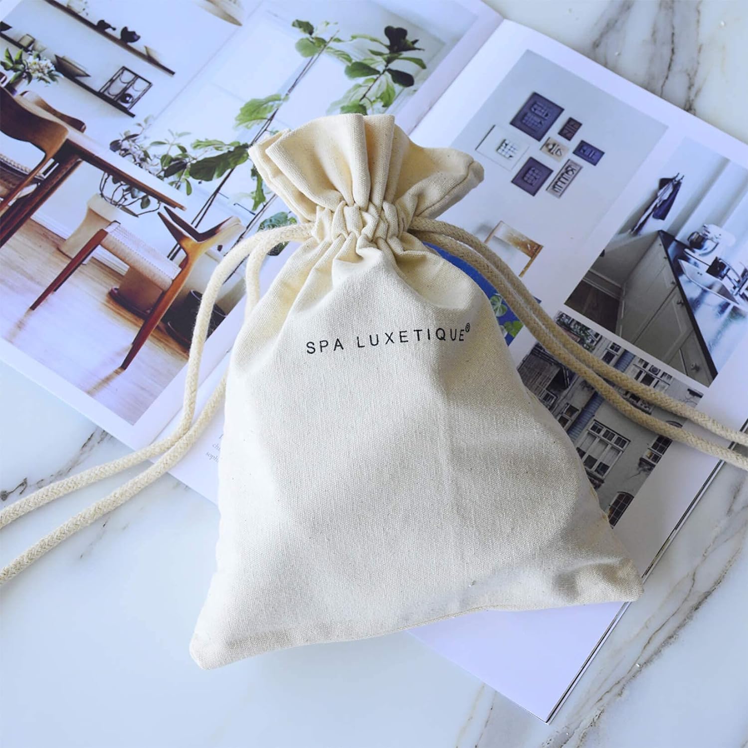 Spa Luxetique Gift Set for Women, Spa Set for Women, Rose Spa Gift Set, Spa Kit for Women Includes Body Lotion, Shower Gel, Bubble Bath, Hand Cream, Valentine's Day Gifts for Her