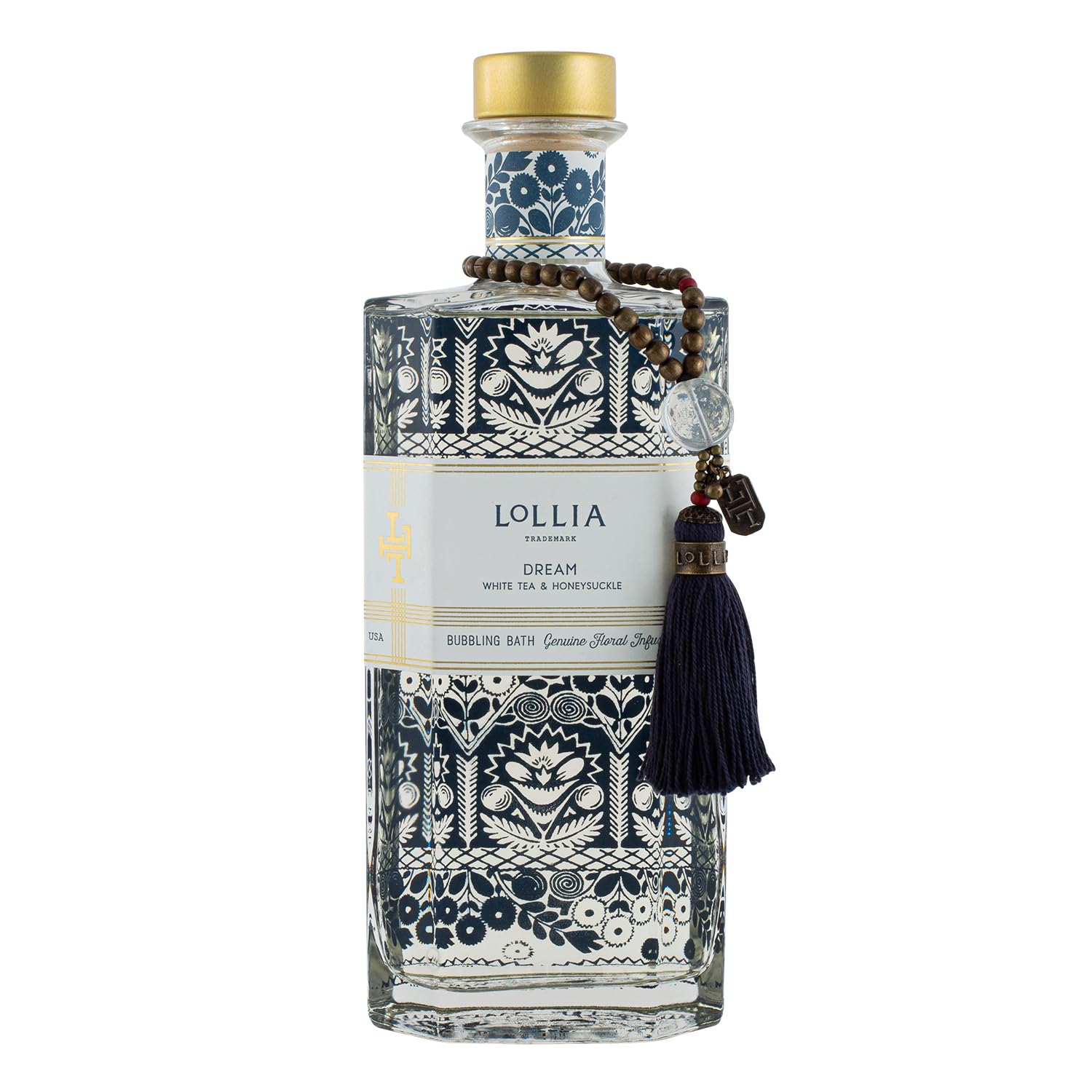 Lollia Bubble Bath, 25 fl. oz. – Soothing & Moisture-Rich Bubble Bath, Hydrating Ingredients, Enchanting Floral Bubble Bath for Women