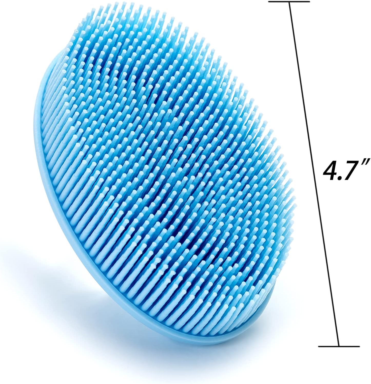 Premium Sensory Brush for Kids or Autism,Soft Silicone Body Scrubber,2 in 1 Sensory Room Occupational Therapy Sensory Brushes,Silicone Loofah,Pets Shower Brush Bath Brush Shampoo Brush(Whale-Teal)