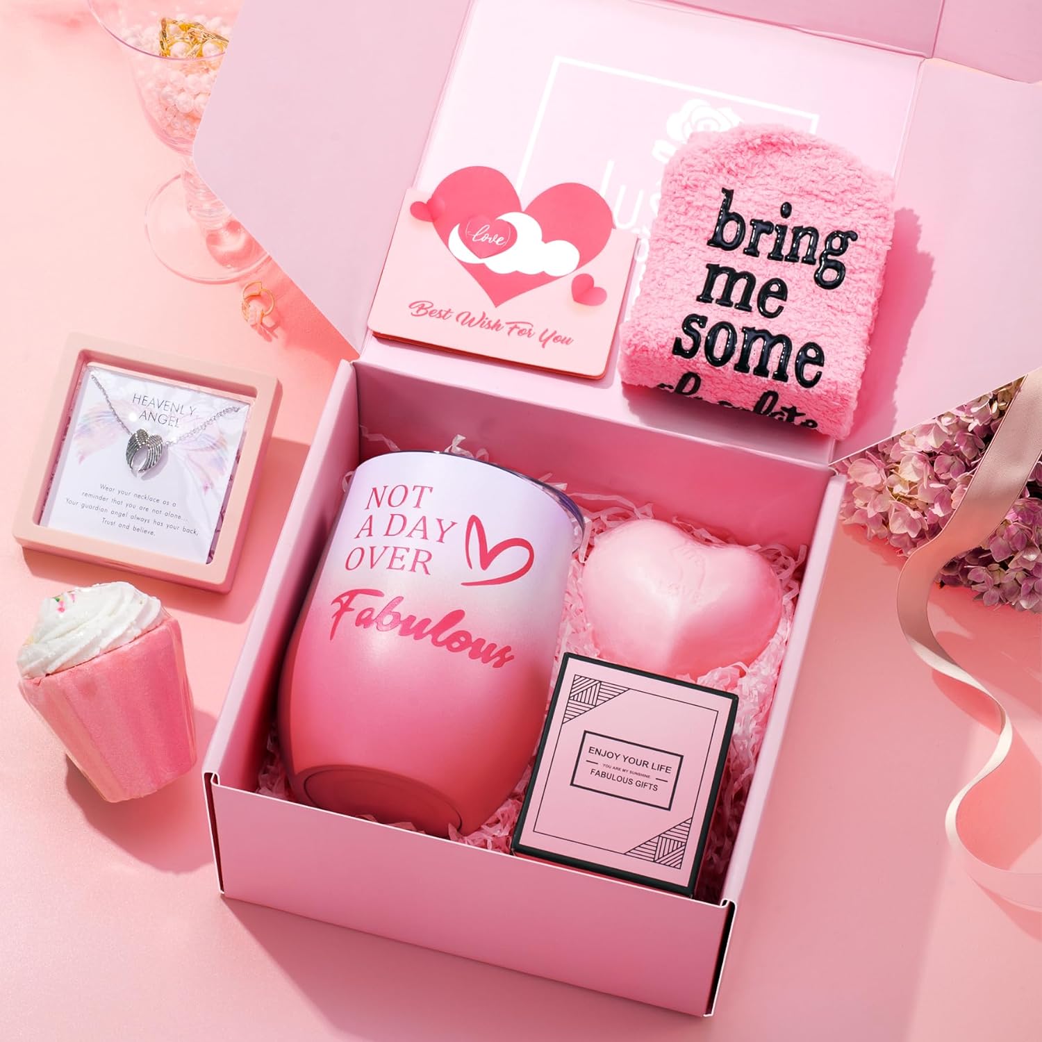 WILIYIDY Christmas Gifts for Women,Relaxing Spa Gift for Women, Unique Birthday Gift Ideas Her, Mom,Sister,Friends,Daughter,Wife, Personalized Christmas Gift for Women Who Have Everything