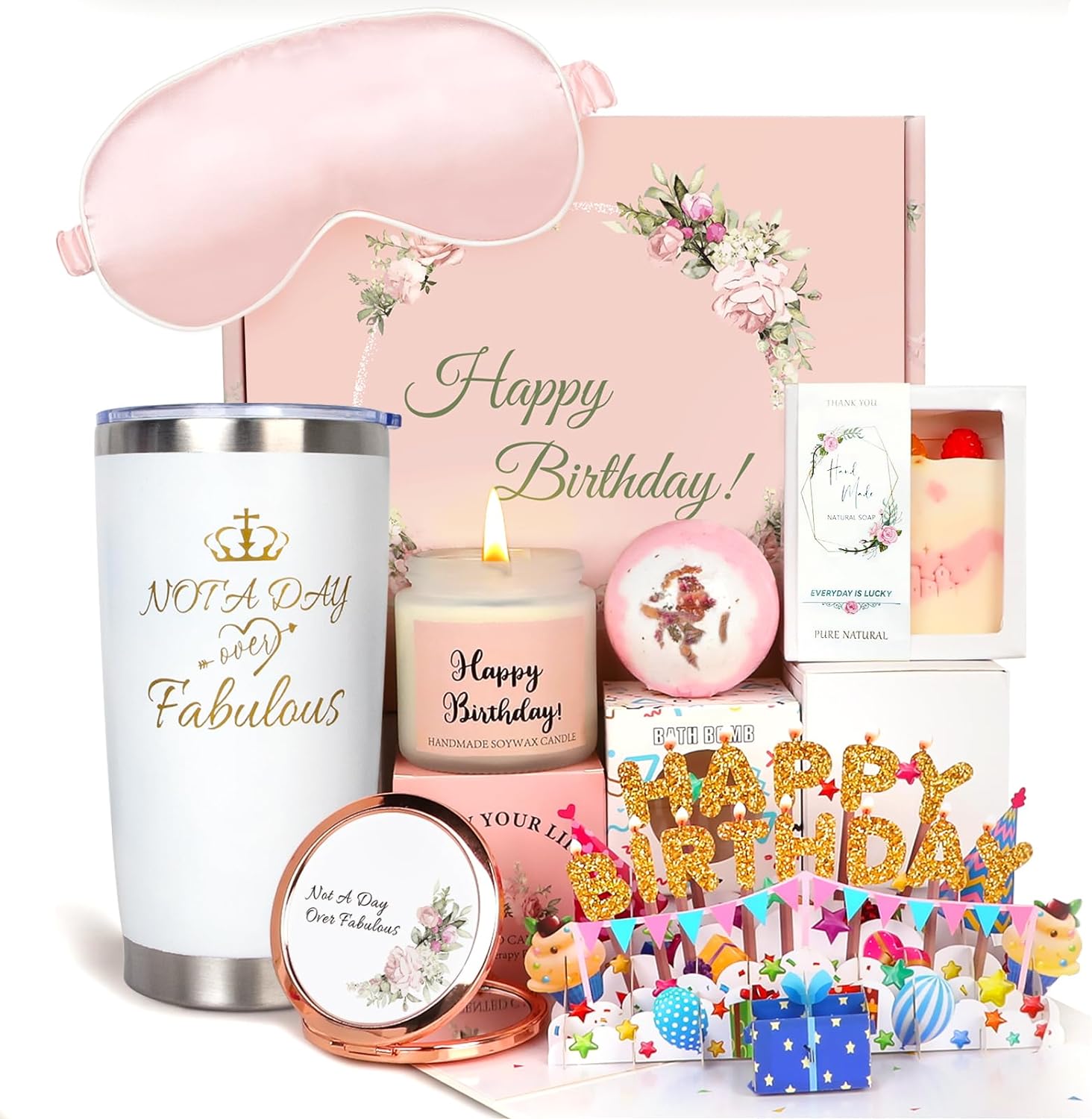 Birthday Gifts for Women,Christmas Gifts for Mom Teacher Sister Best Friend Nurse Coworker Boss,Valentines Day Gifts for Her Girlfriend Wife,Thank You Spa Gifts for Women Who Have Everything