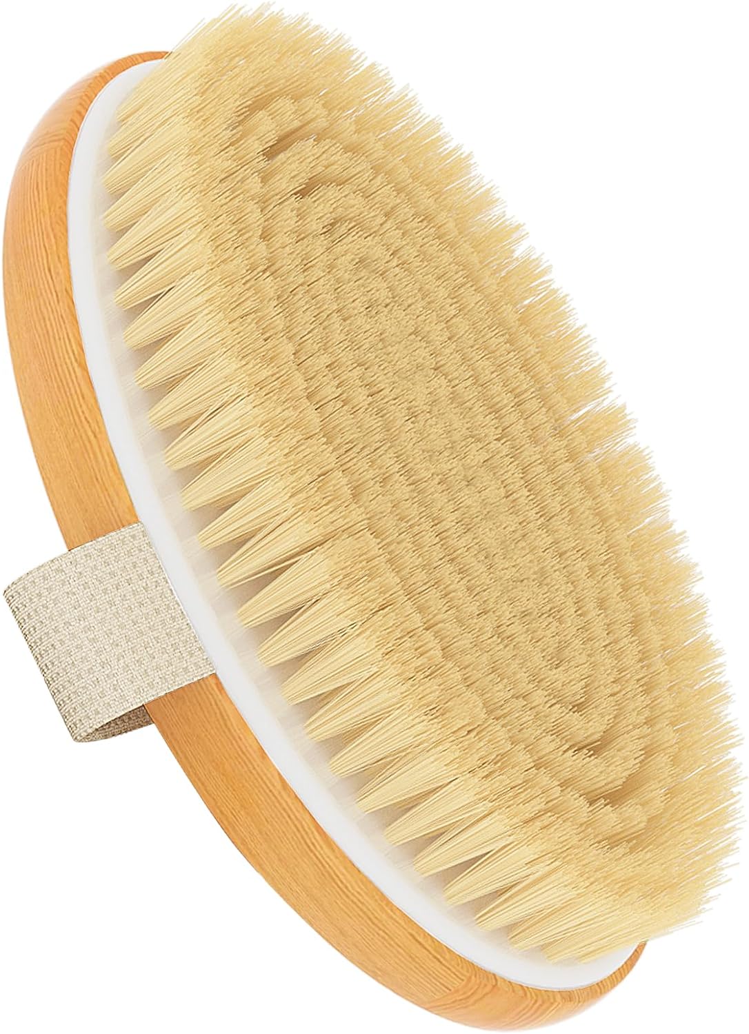 Metene Dry Brushing Body Brush, Exfoliating Body Scrubbers, Natural Bristles for Dry Skin, Improve Circulation, Stop Ingrown Hairs, Reduce Acne and Cellulite