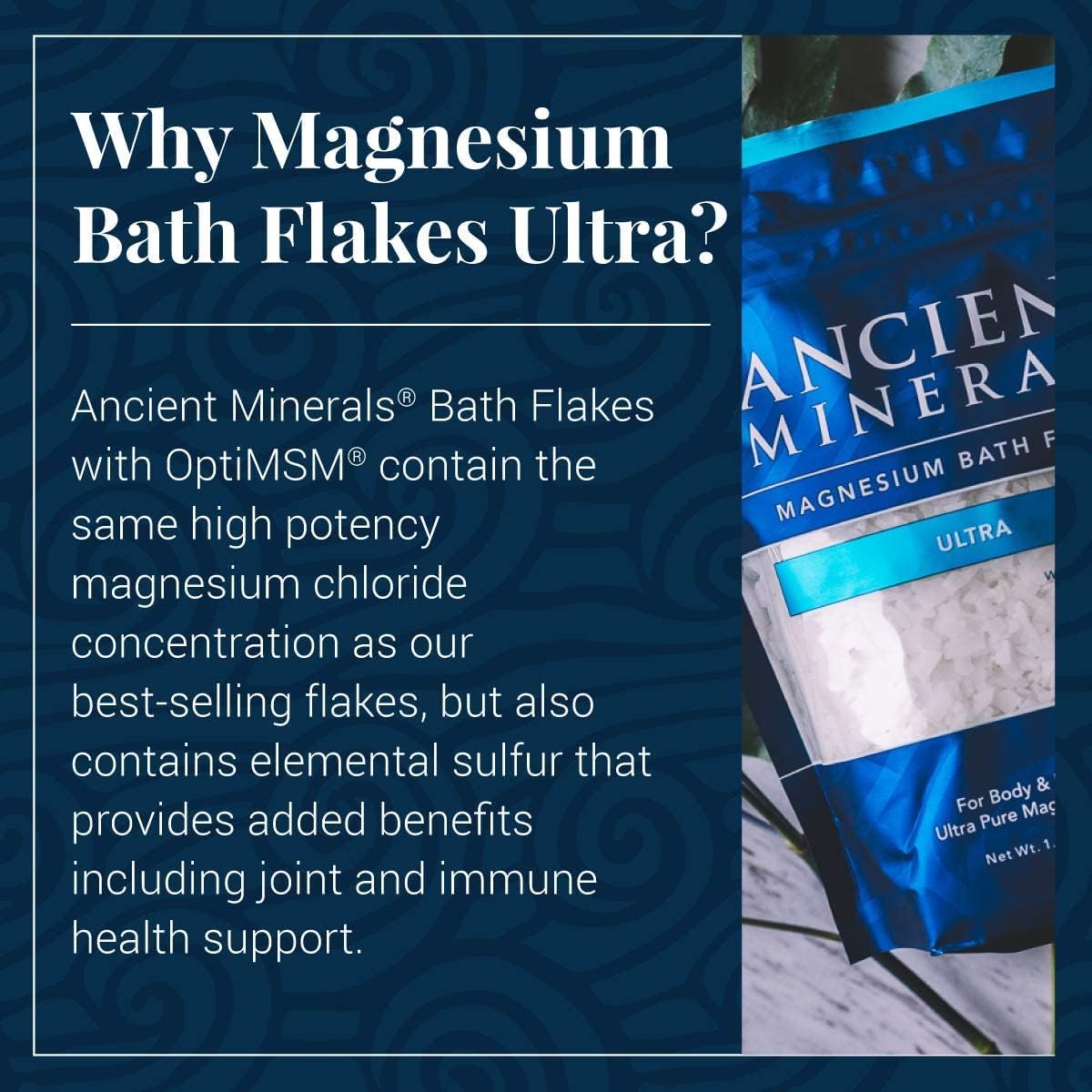 Ancient Minerals Magnesium Bath Flakes Bundle