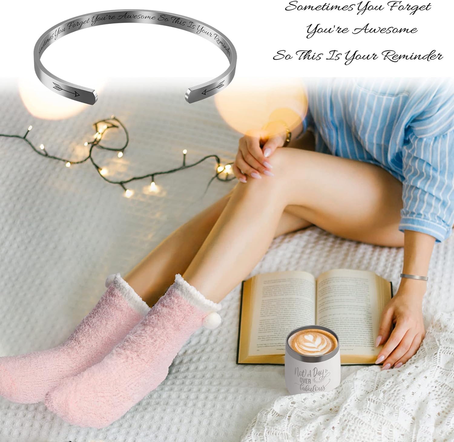 Happy Birthday Gifts for Women, Valentines Day Gifts for Her Mom Sister Best Friend Wife Coworker Teacher, Spa Gift Basket for Women Gift Box, Unique Birthday Gift Ideas for Women Who Have Everything